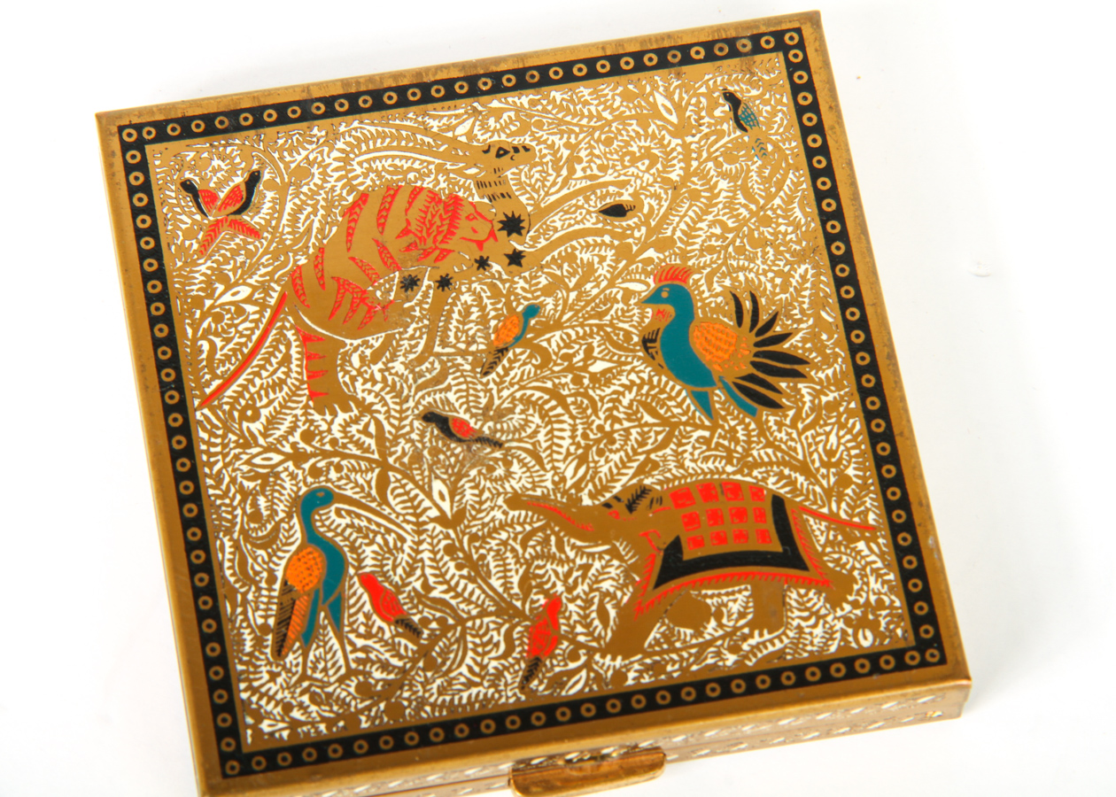 Vintage Volupte Art Deco Compact