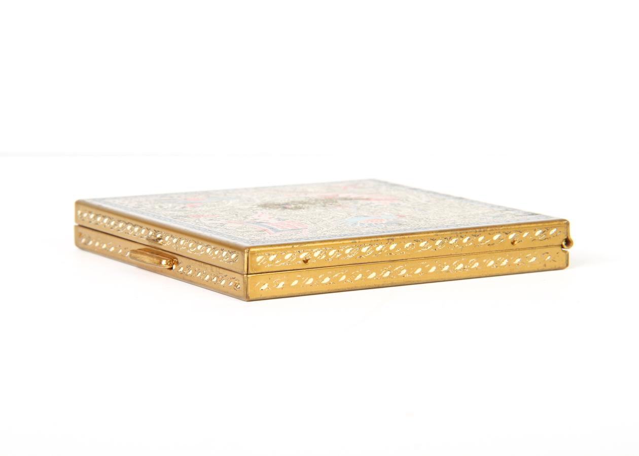 Vintage Volupte Art Deco Compact