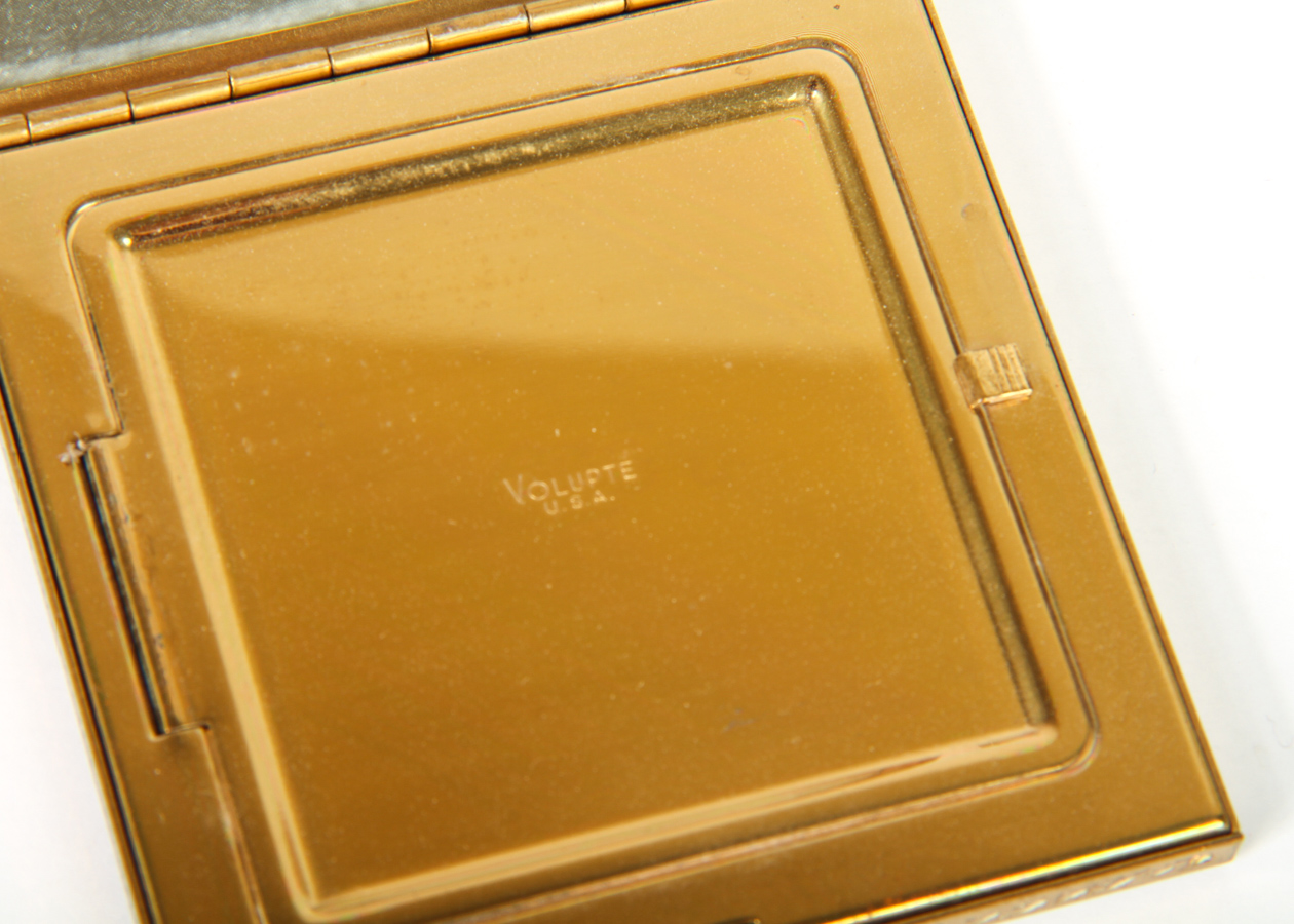 Vintage Volupte Art Deco Compact