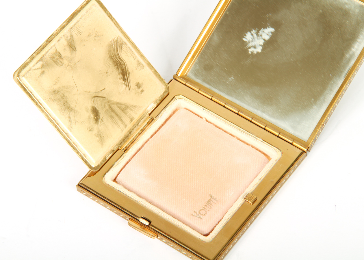 Vintage Volupte Art Deco Compact