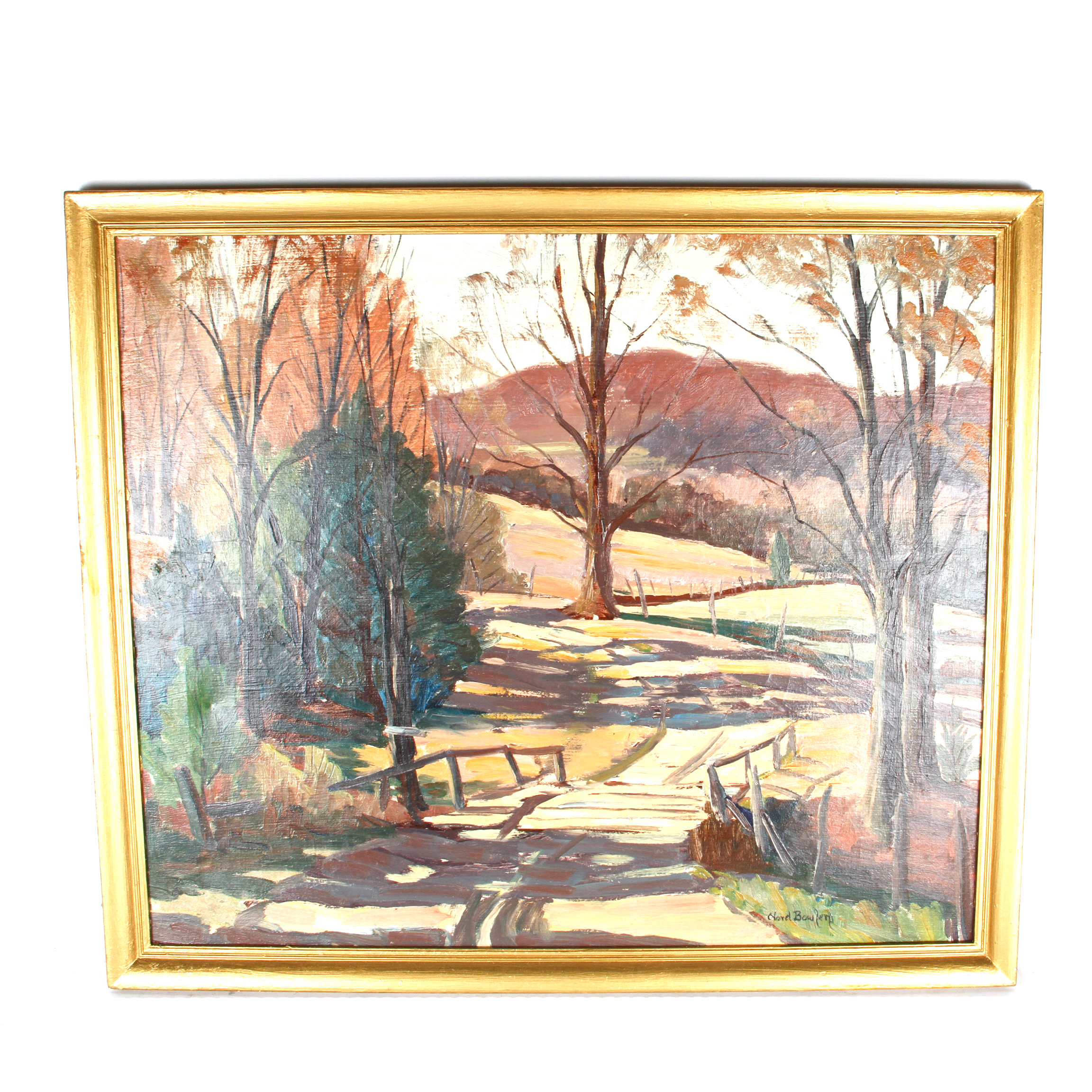 Nord Bowlen Original Signed Oil Painting