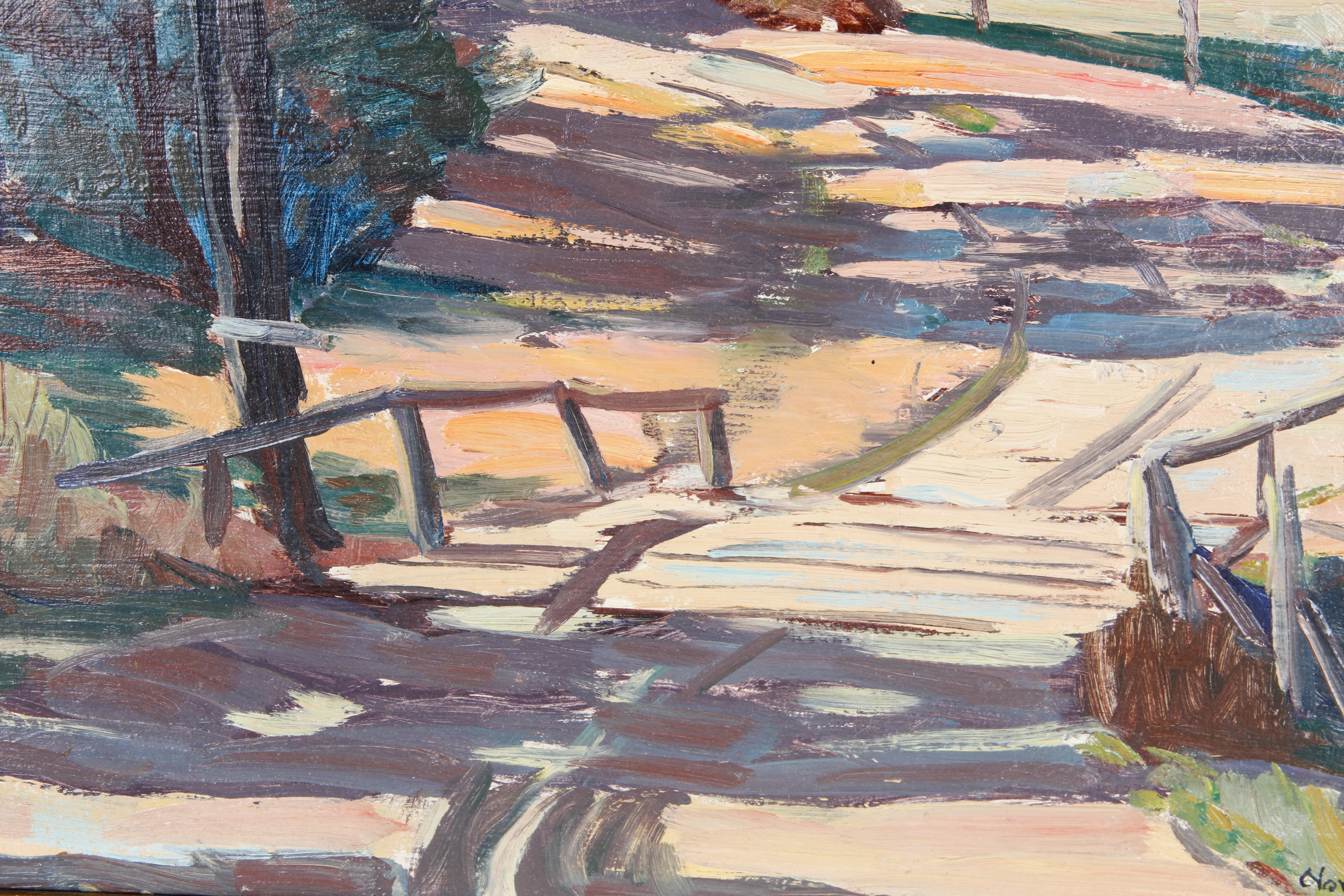 Nord Bowlen Original Signed Oil Painting