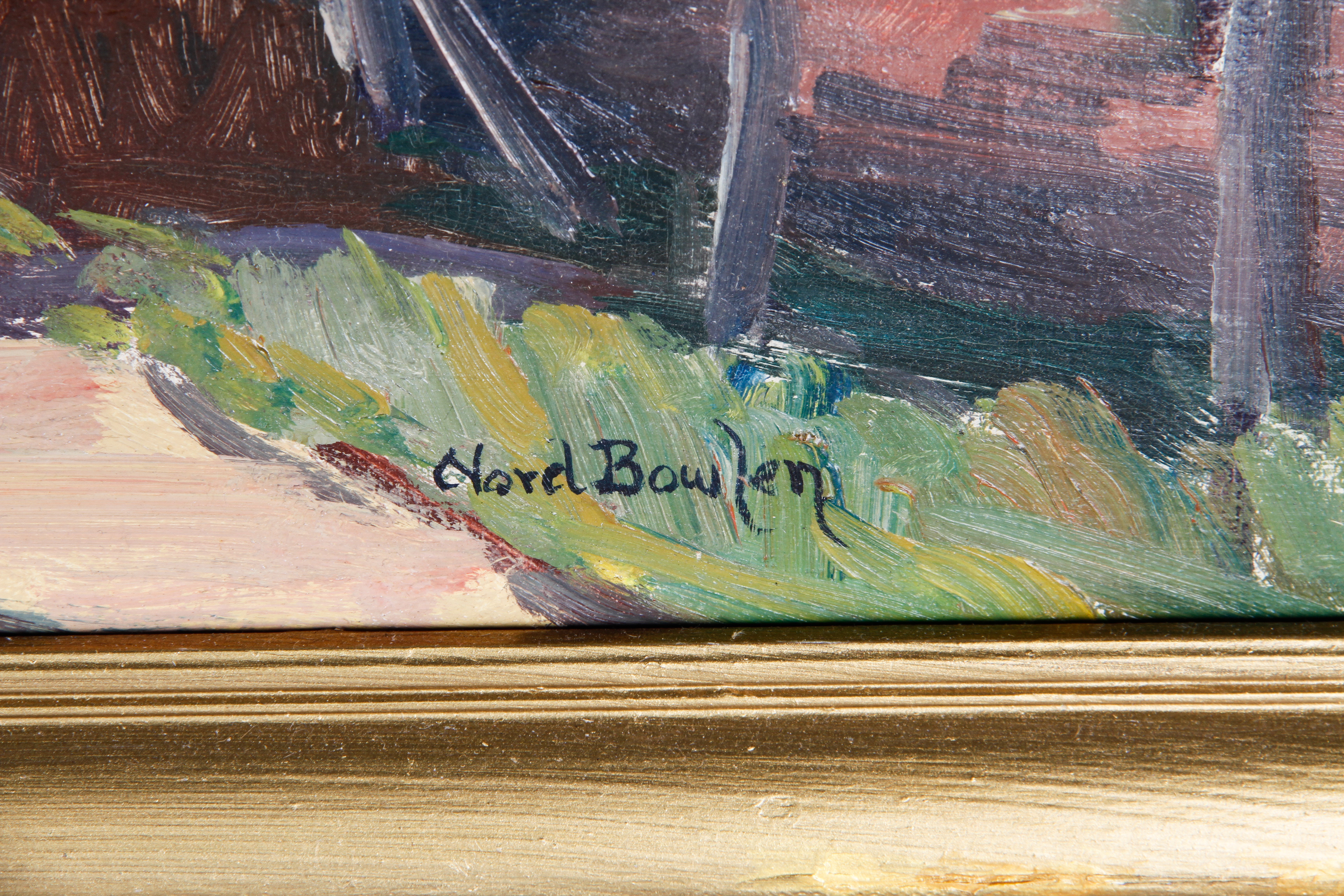 Nord Bowlen Original Signed Oil Painting