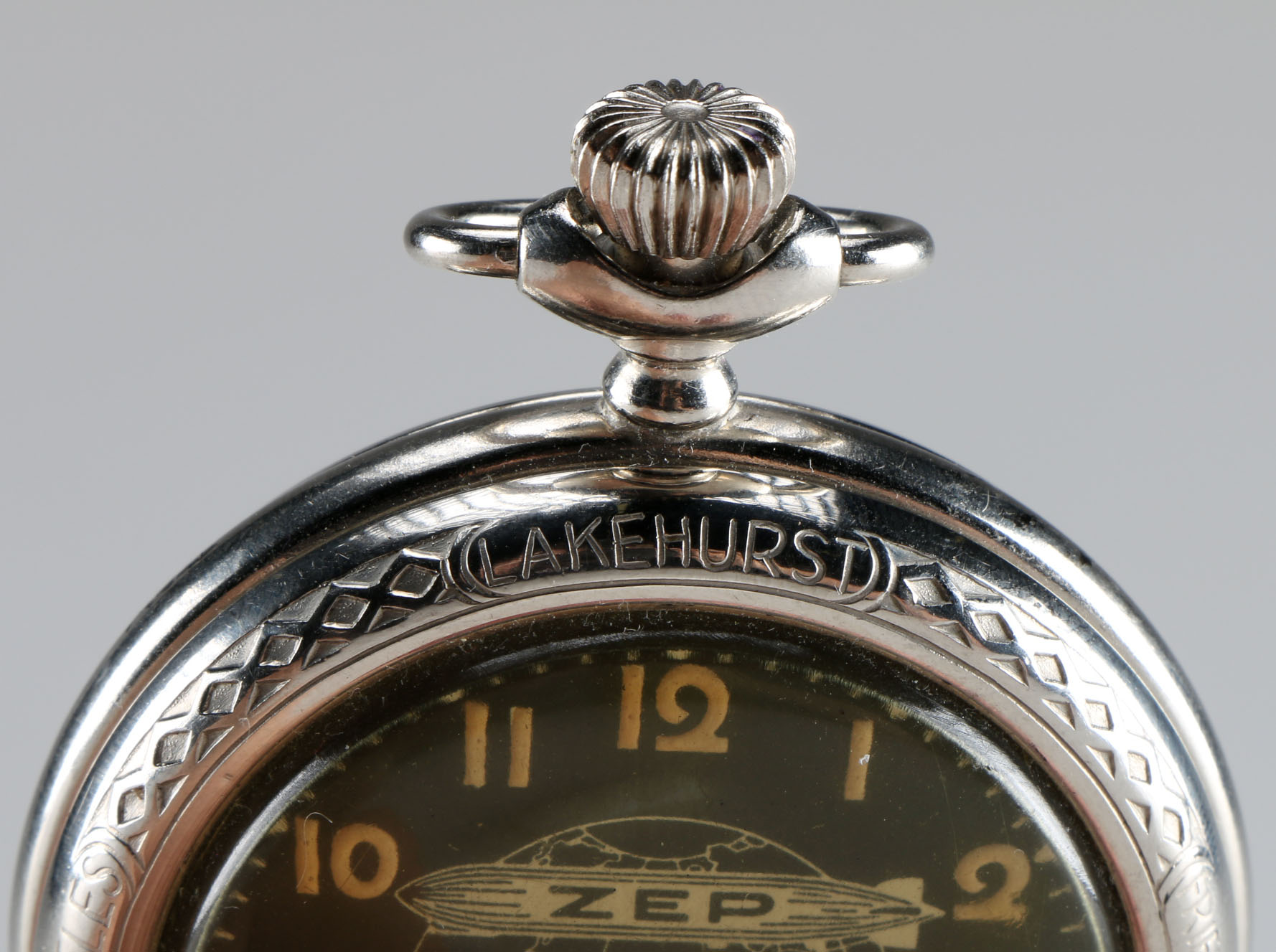 Circa 1929 Graf Zeppelin Commemorative Pocket Watch