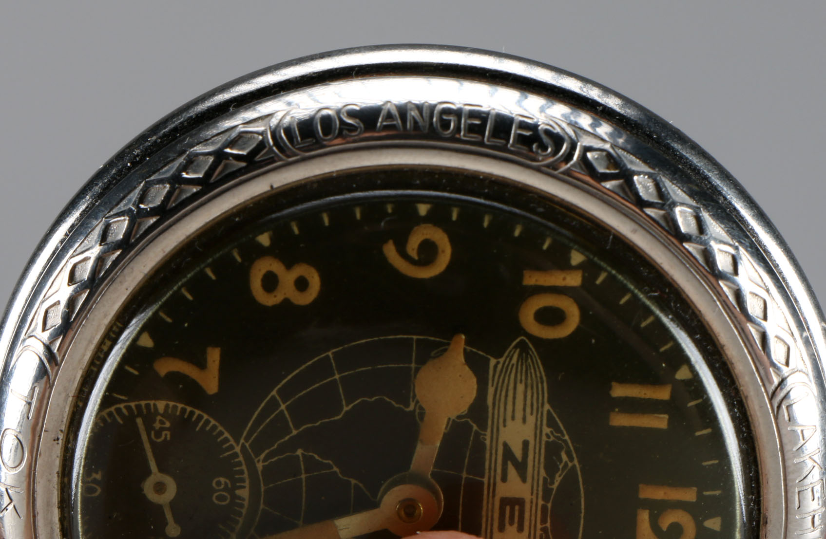 Circa 1929 Graf Zeppelin Commemorative Pocket Watch