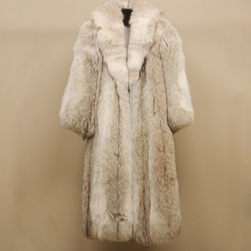 Full-Length Fox Fur Coat