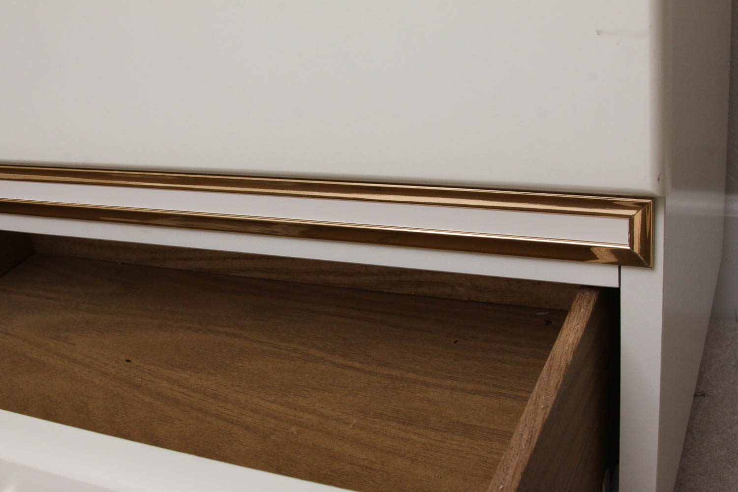 White Wood Night Stand