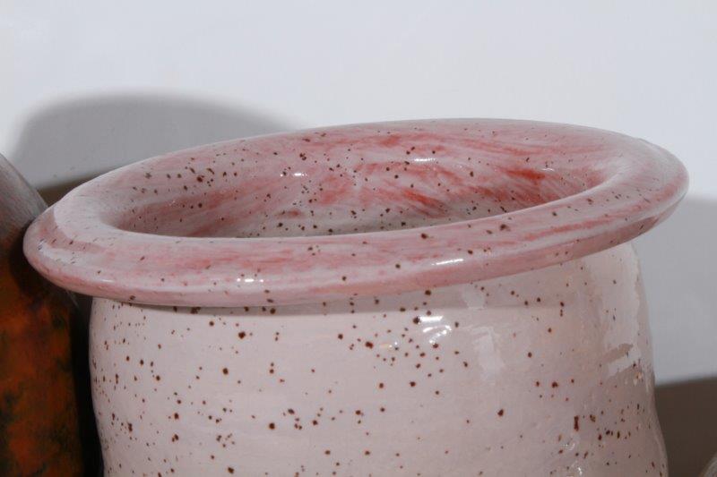 Assortment of Handmade Pottery Vases