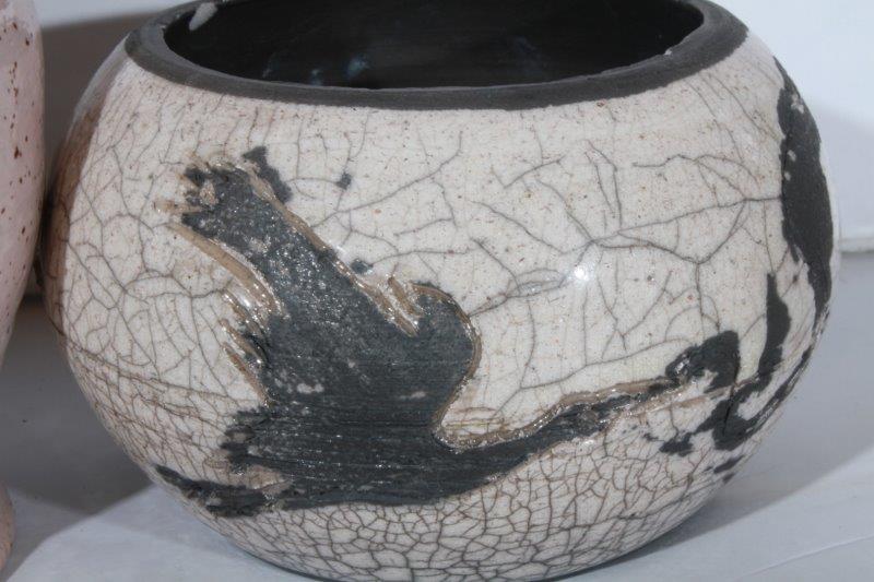 Assortment of Handmade Pottery Vases