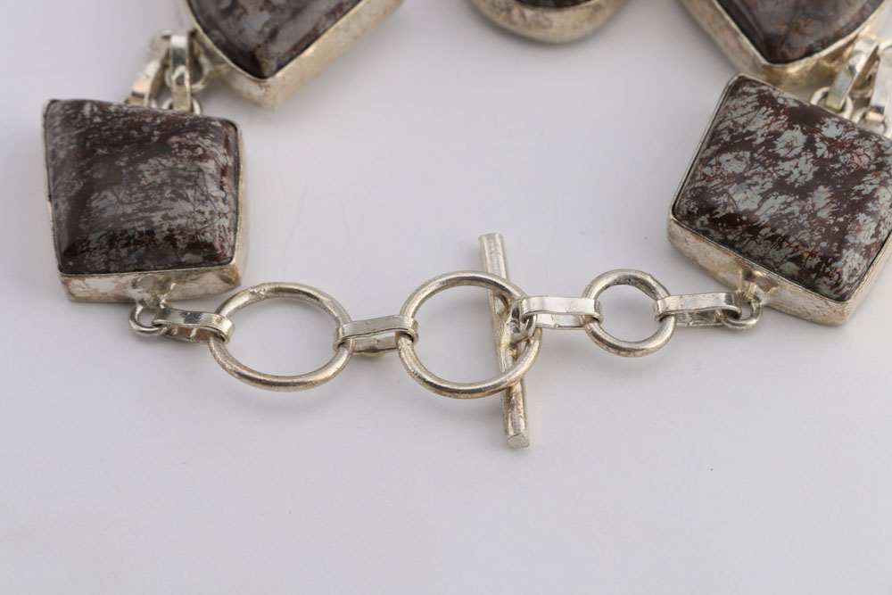 Jasper Gemstone Bracelet