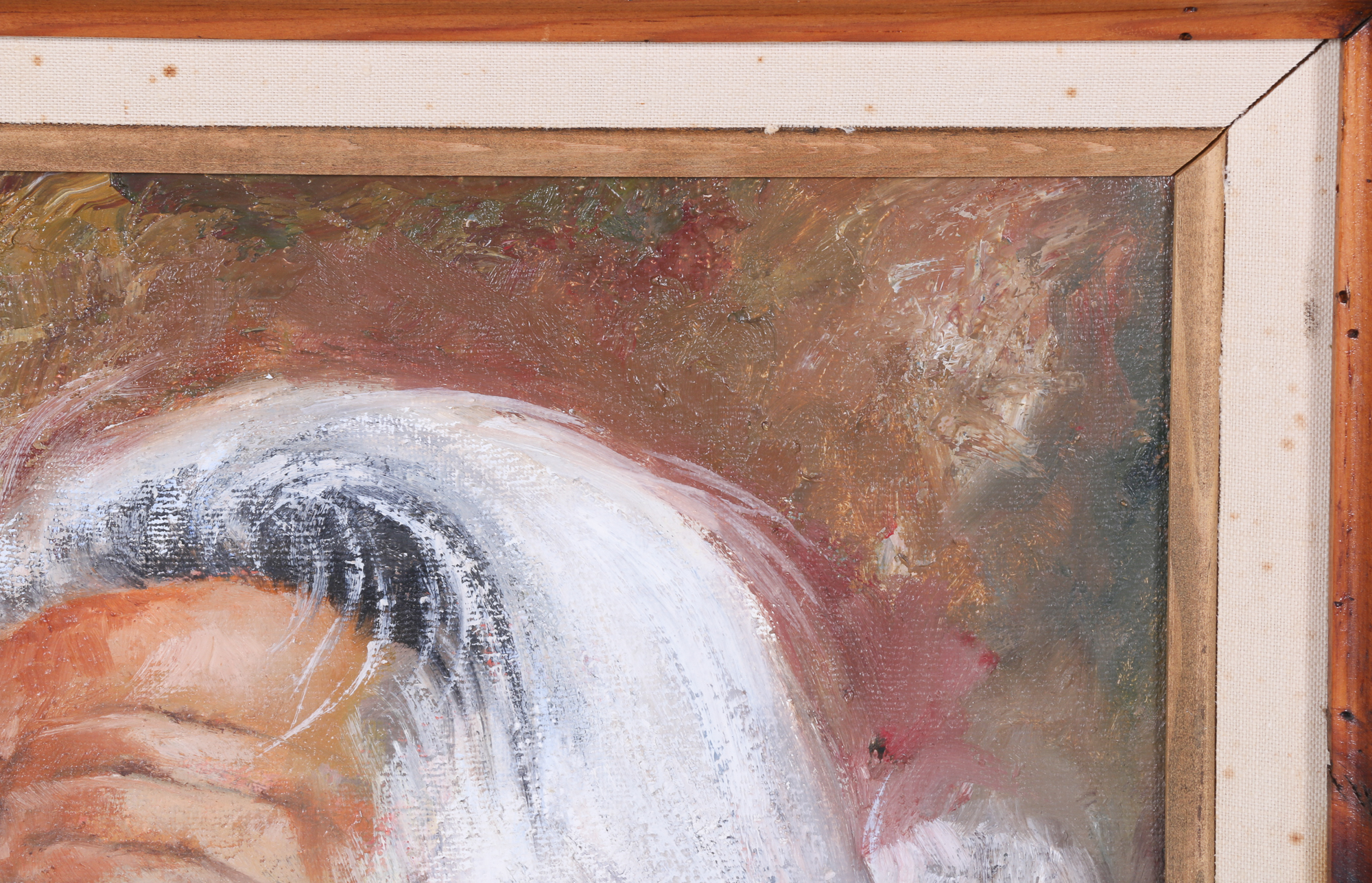 "Face of Wisdom" Portrait by Betty E Beebe