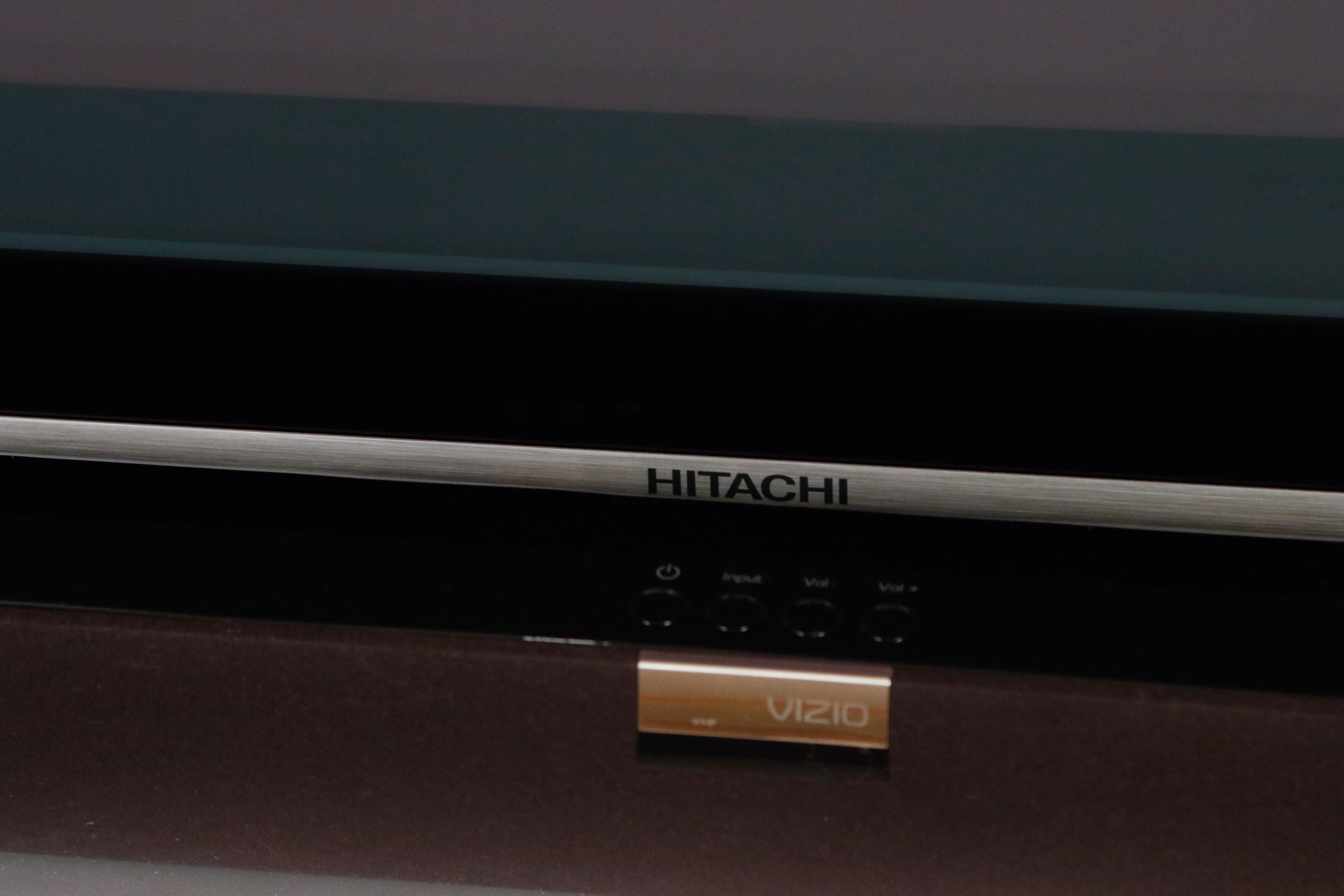 Hitachi Ultravision 42" Plasma TV and Vizio 32" Home Theater Sound Bar