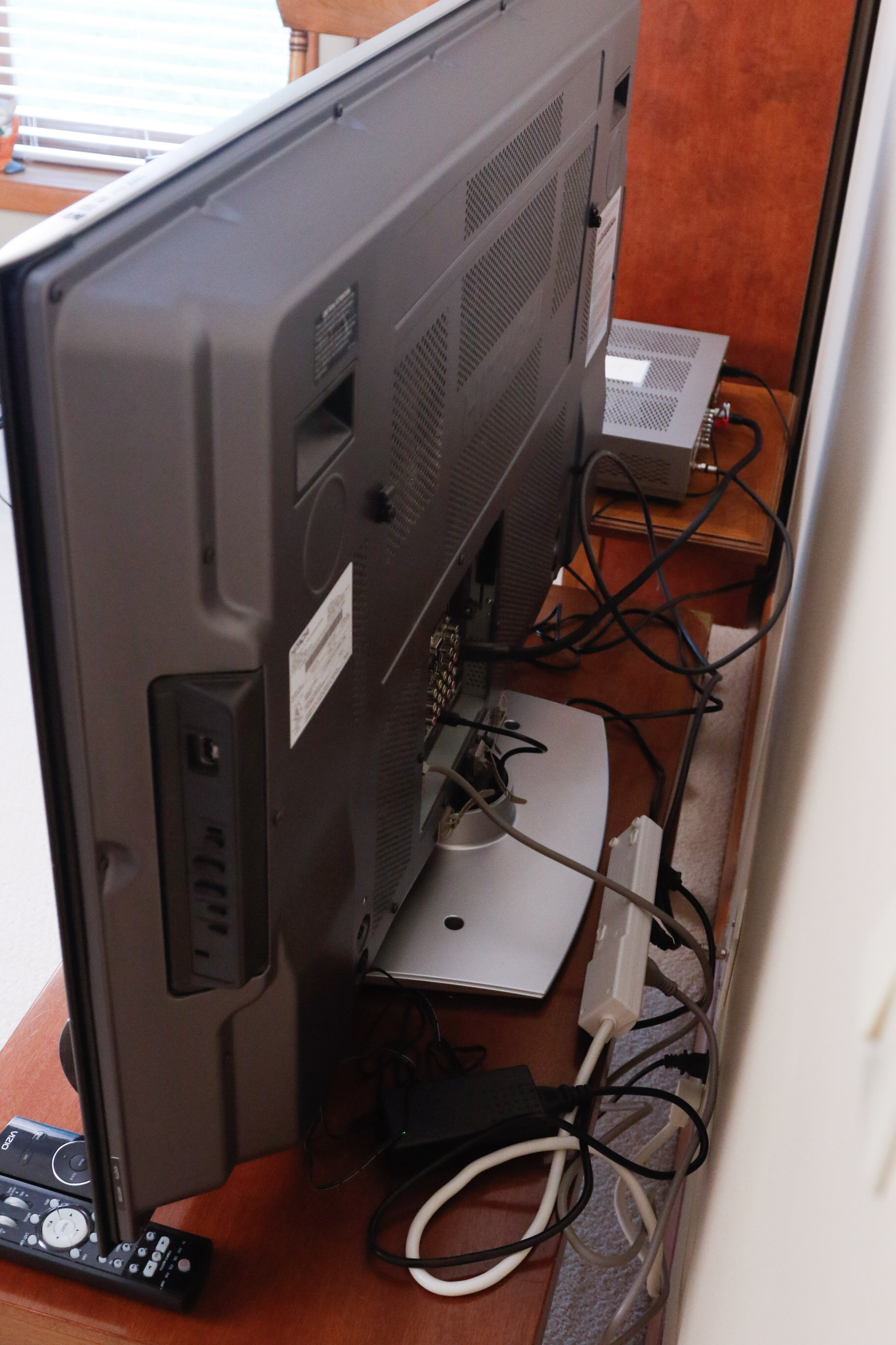 Hitachi Ultravision 42" Plasma TV and Vizio 32" Home Theater Sound Bar