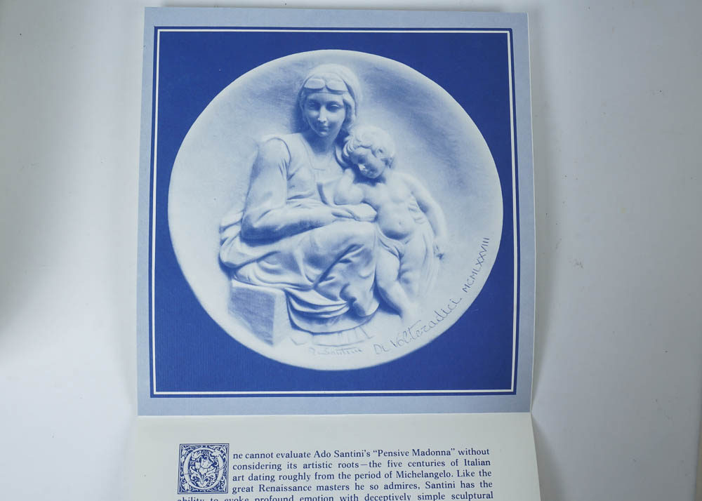 Oggetto d'Arte Alabaster Plate Pair