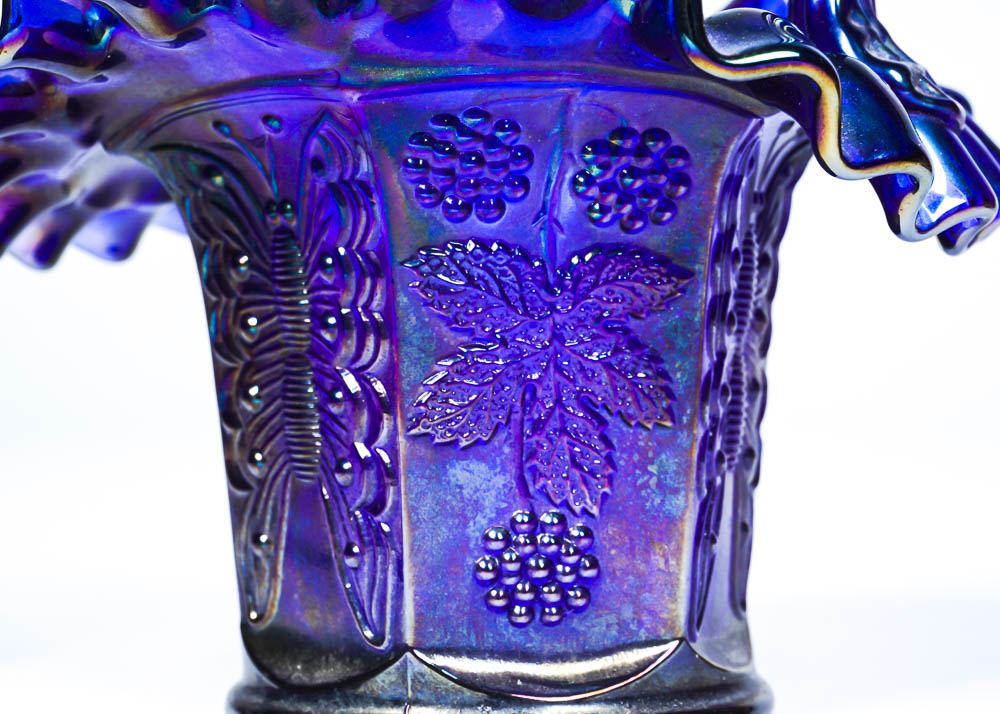 Vintage Pressed Glass Including Fenton