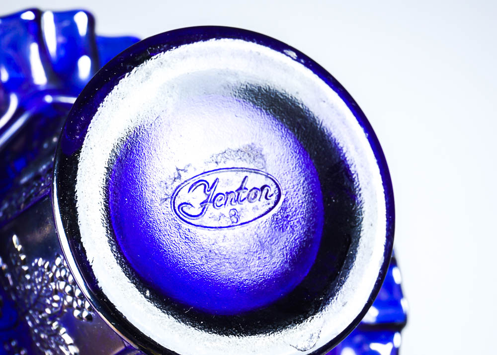 Vintage Pressed Glass Including Fenton