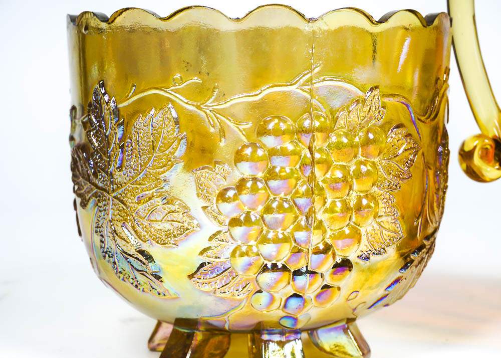 Vintage Pressed Glass Including Fenton