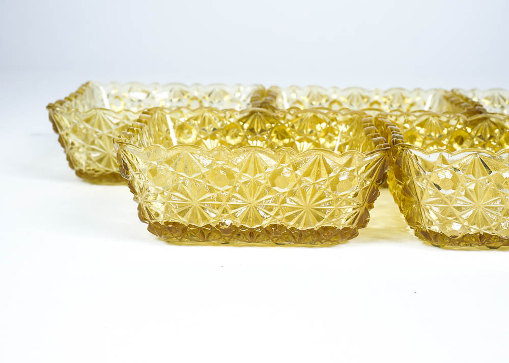 Vintage Pressed Glass Including Fenton