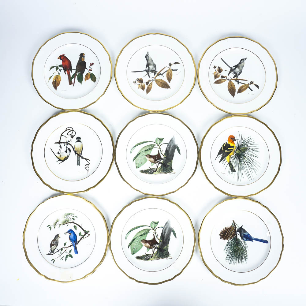 Ray Harm American Songbird Plates