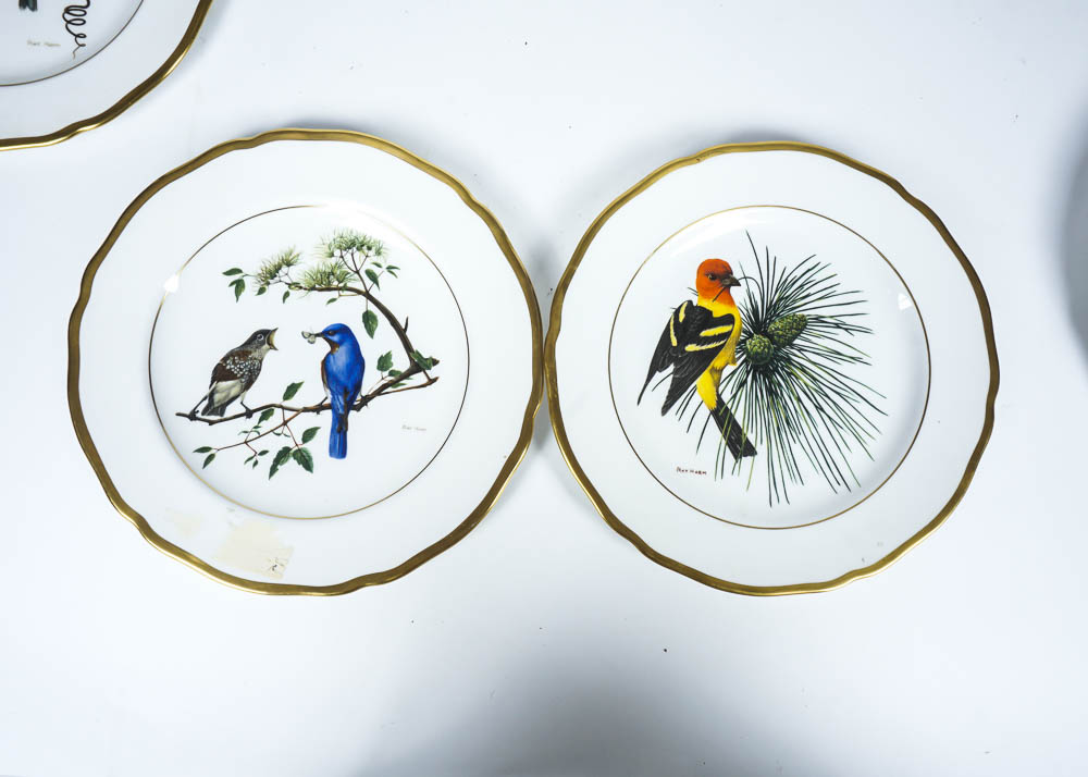 Ray Harm American Songbird Plates