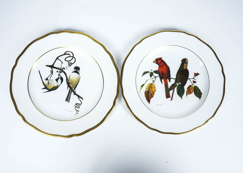 Ray Harm American Songbird Plates