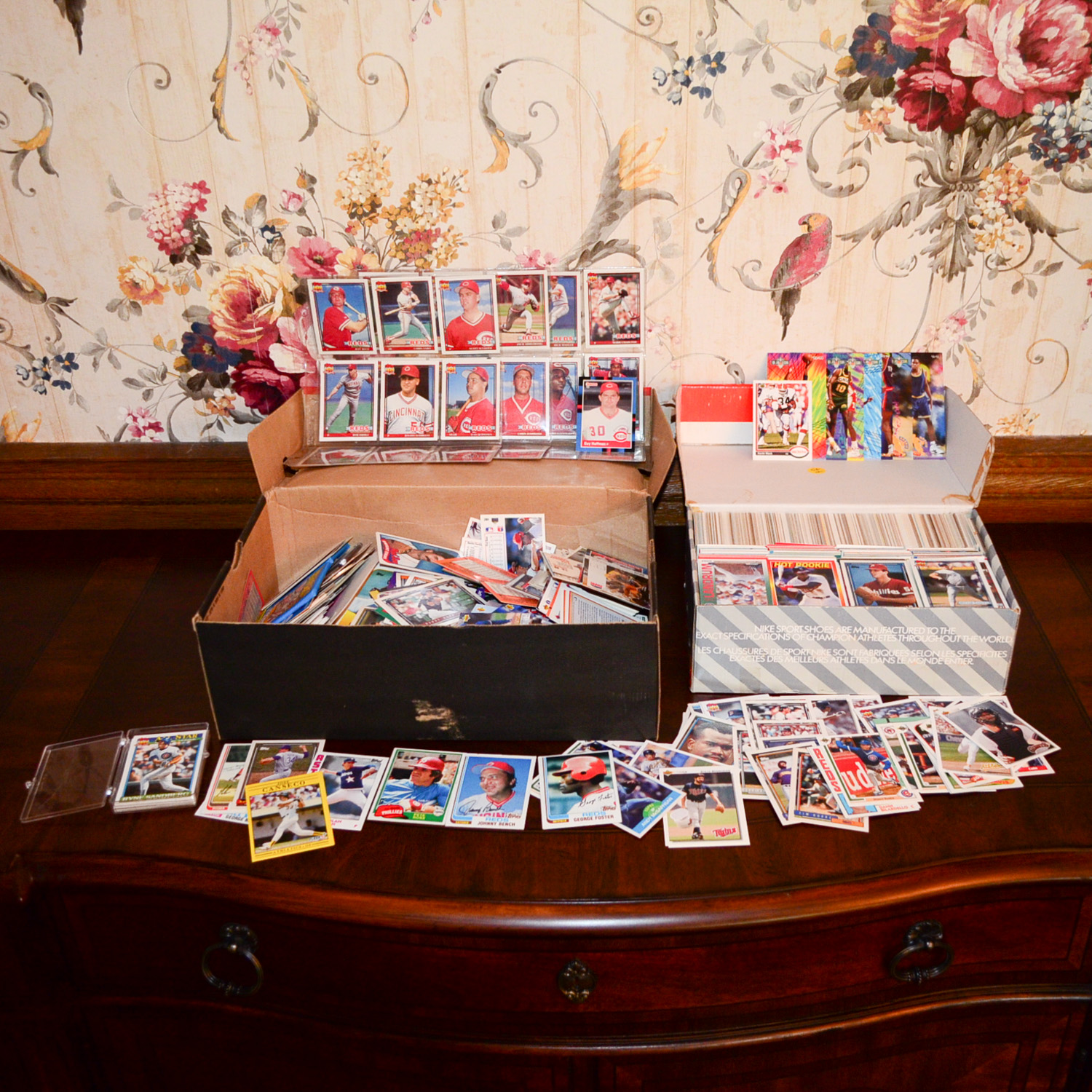 Collection Of Baseball Cards