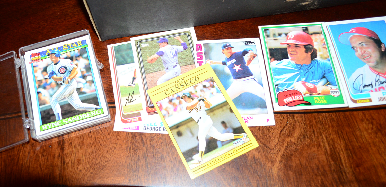Collection Of Baseball Cards