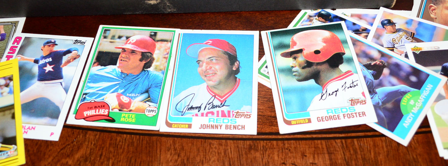 Collection Of Baseball Cards