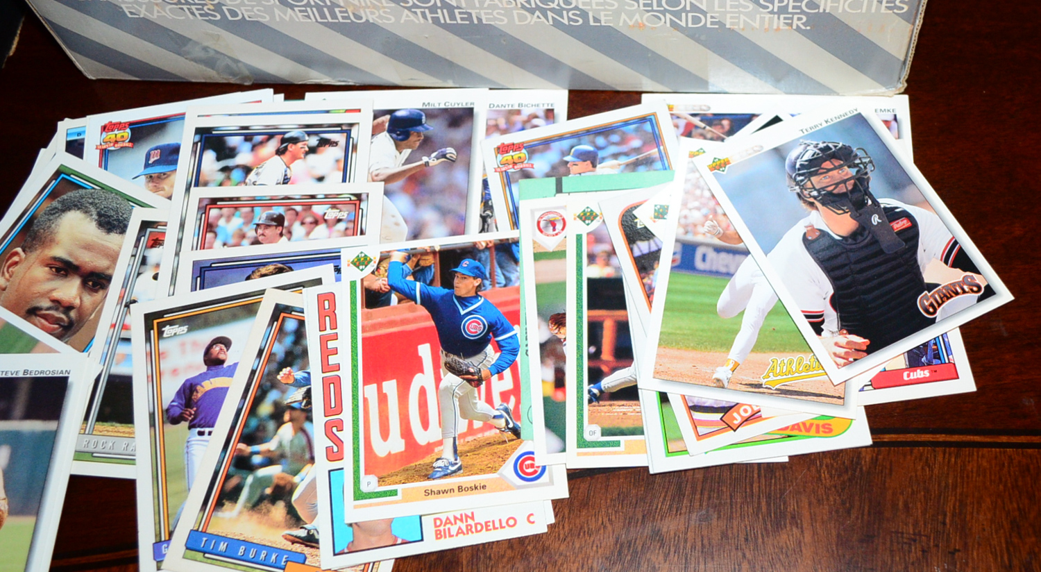 Collection Of Baseball Cards