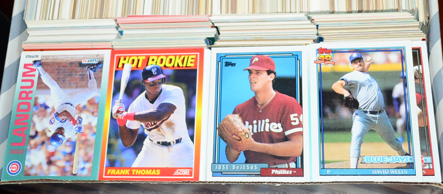 Collection Of Baseball Cards