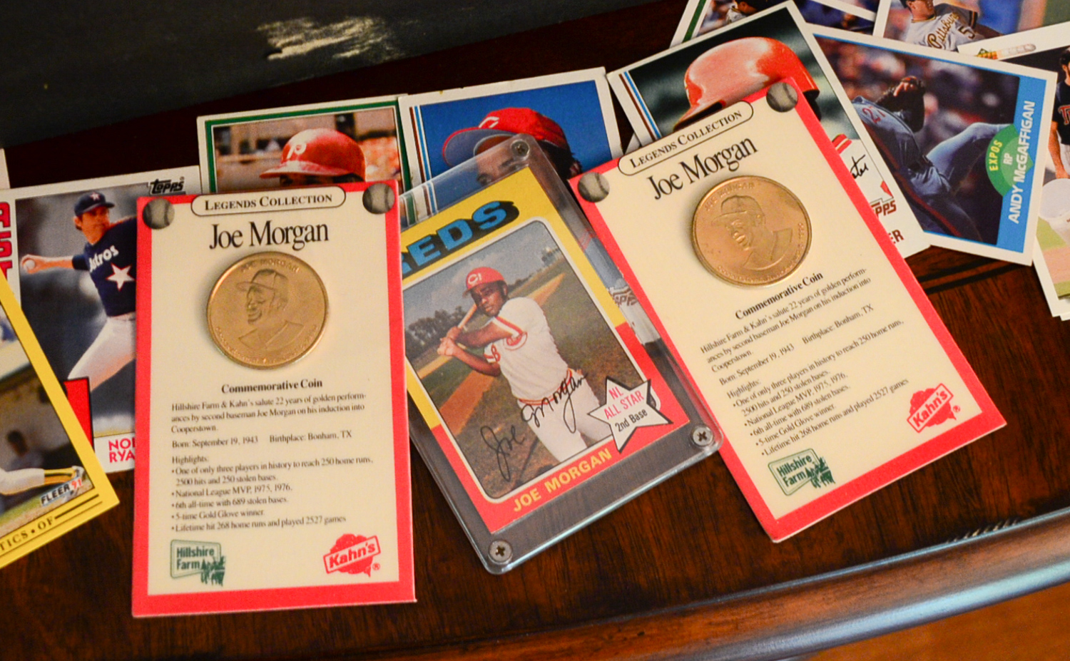 Collection Of Baseball Cards