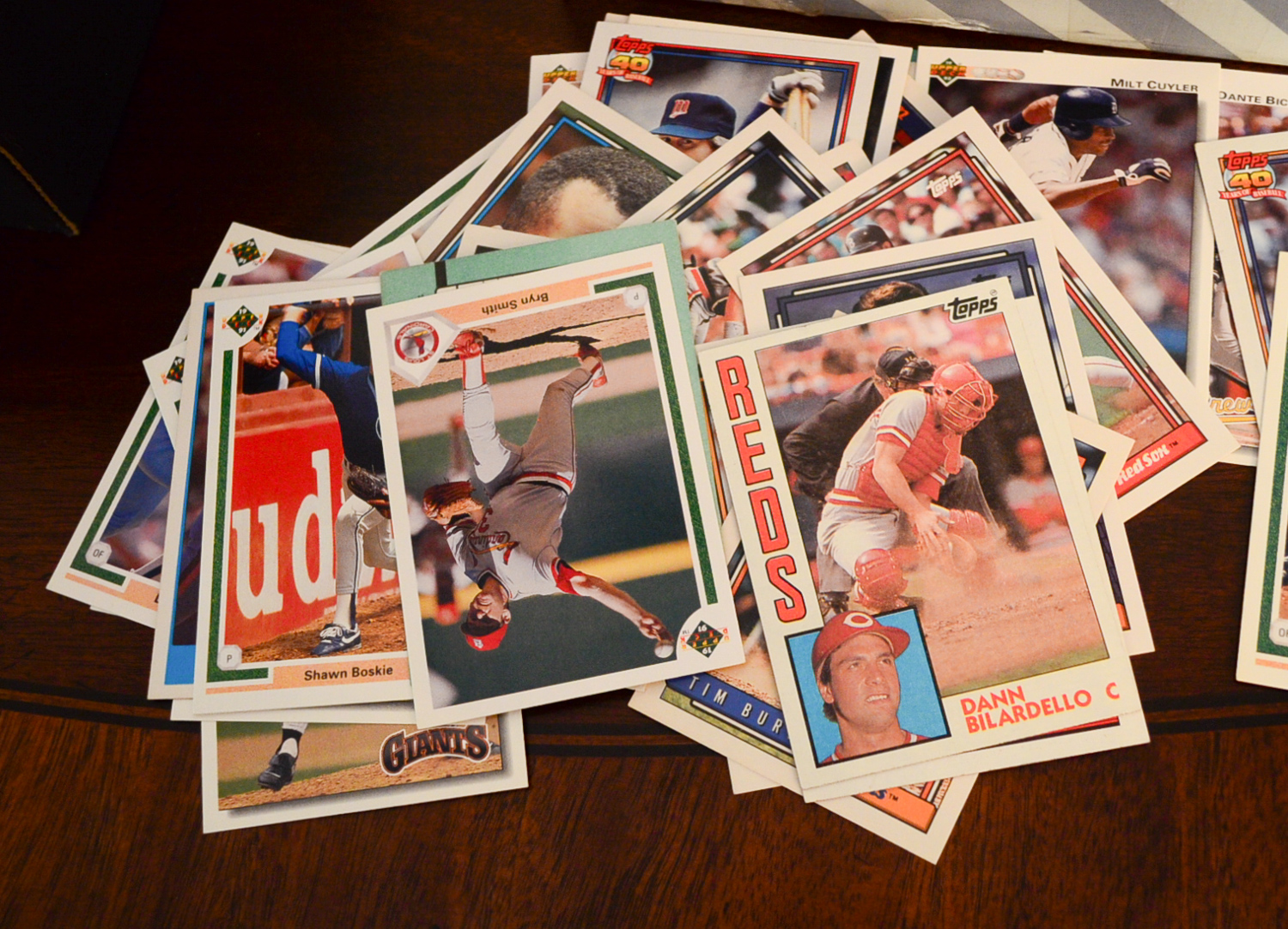 Collection Of Baseball Cards