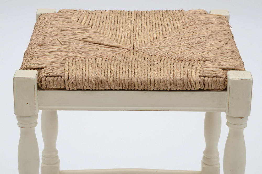 Ballard Designs White Bar Stools