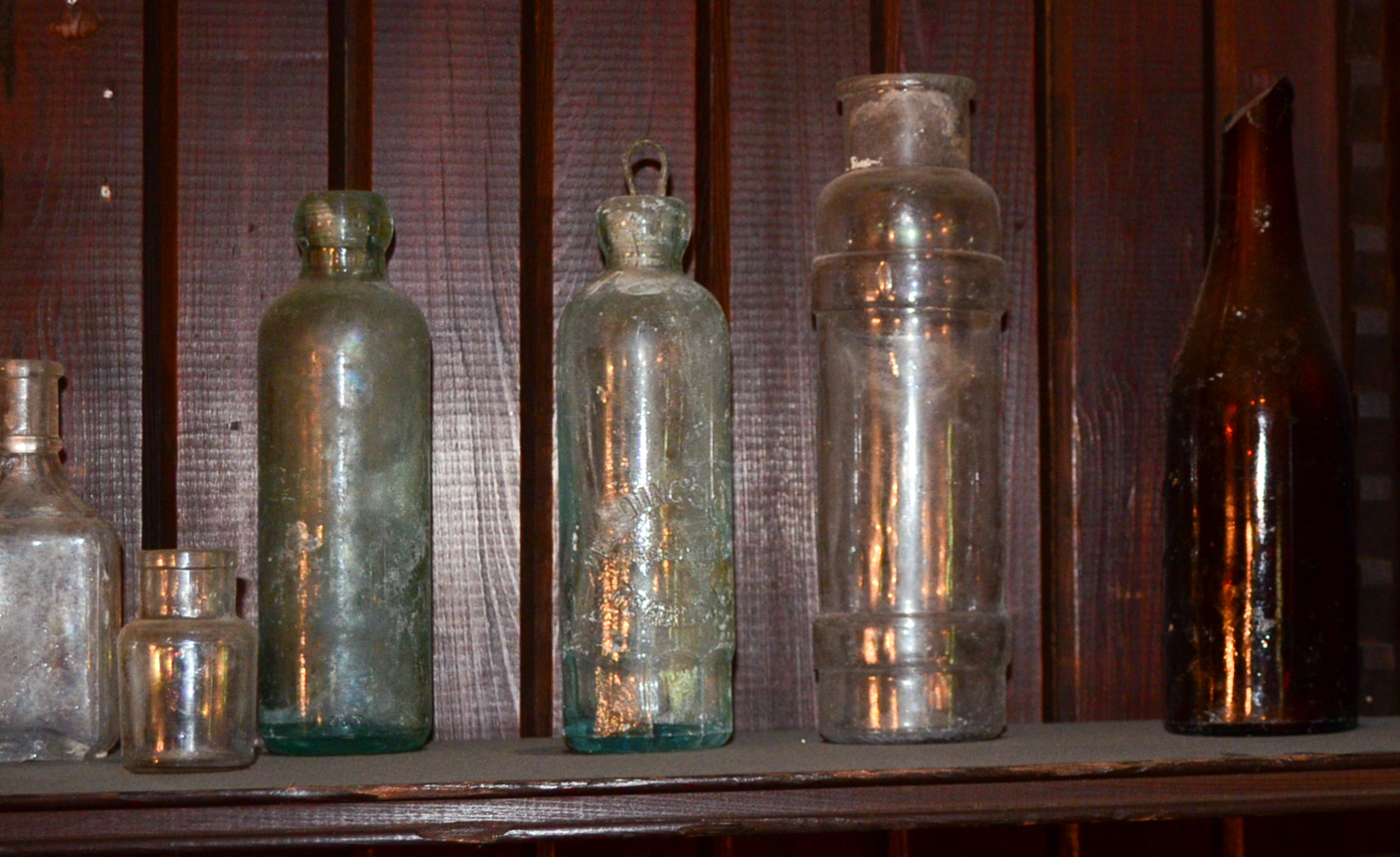 Antique Glass Bottles