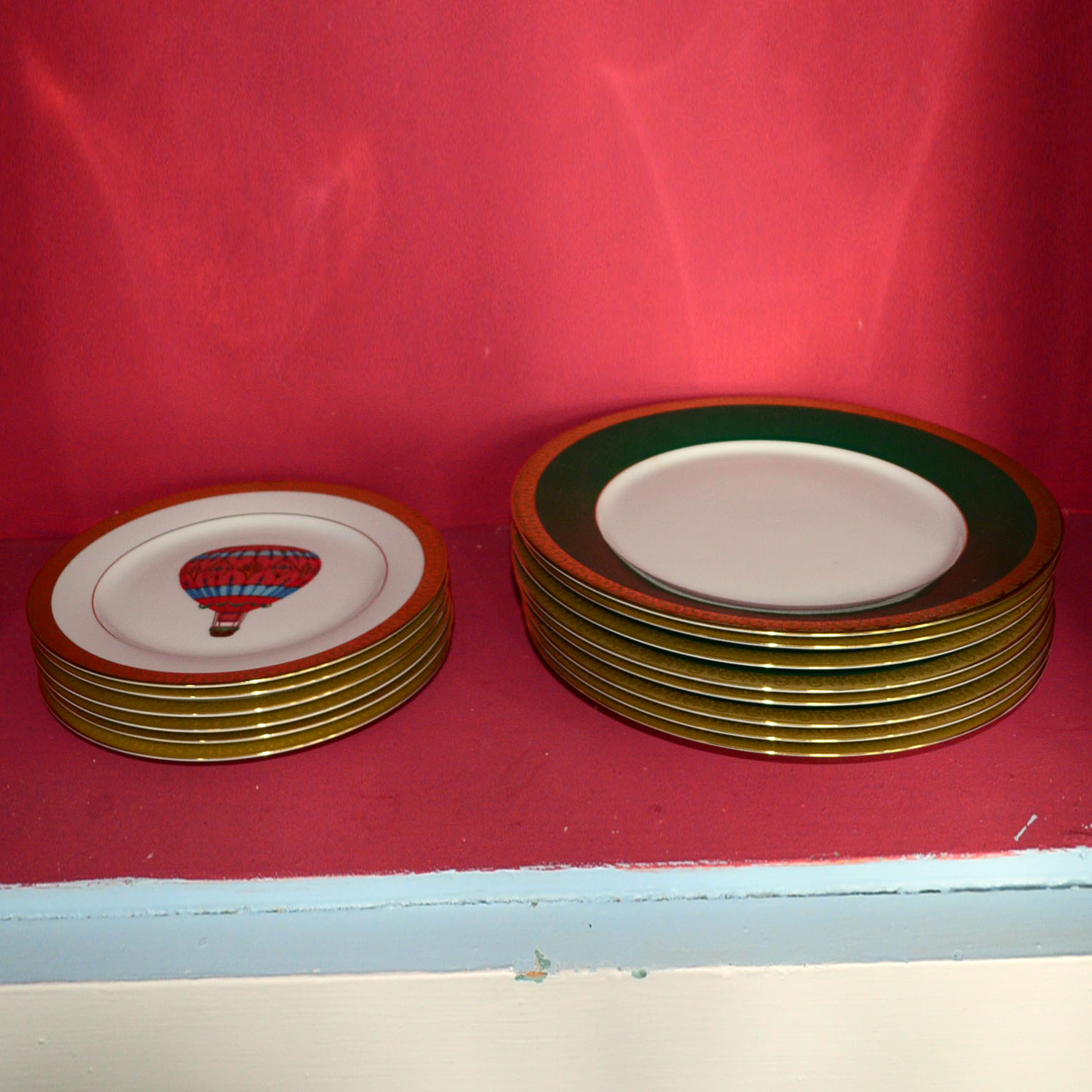 Gold Buffet Royal Gallery Plates