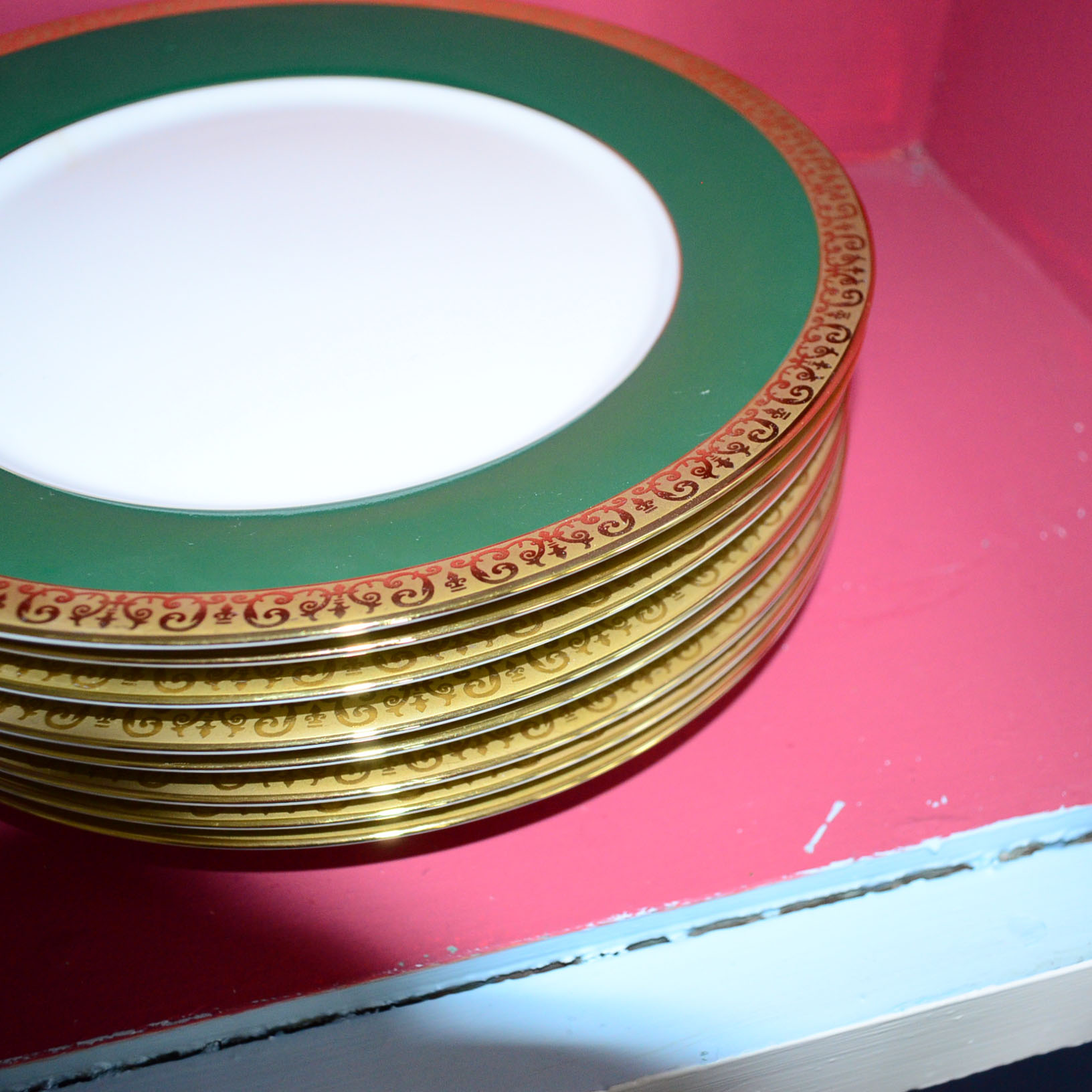 Gold Buffet Royal Gallery Plates