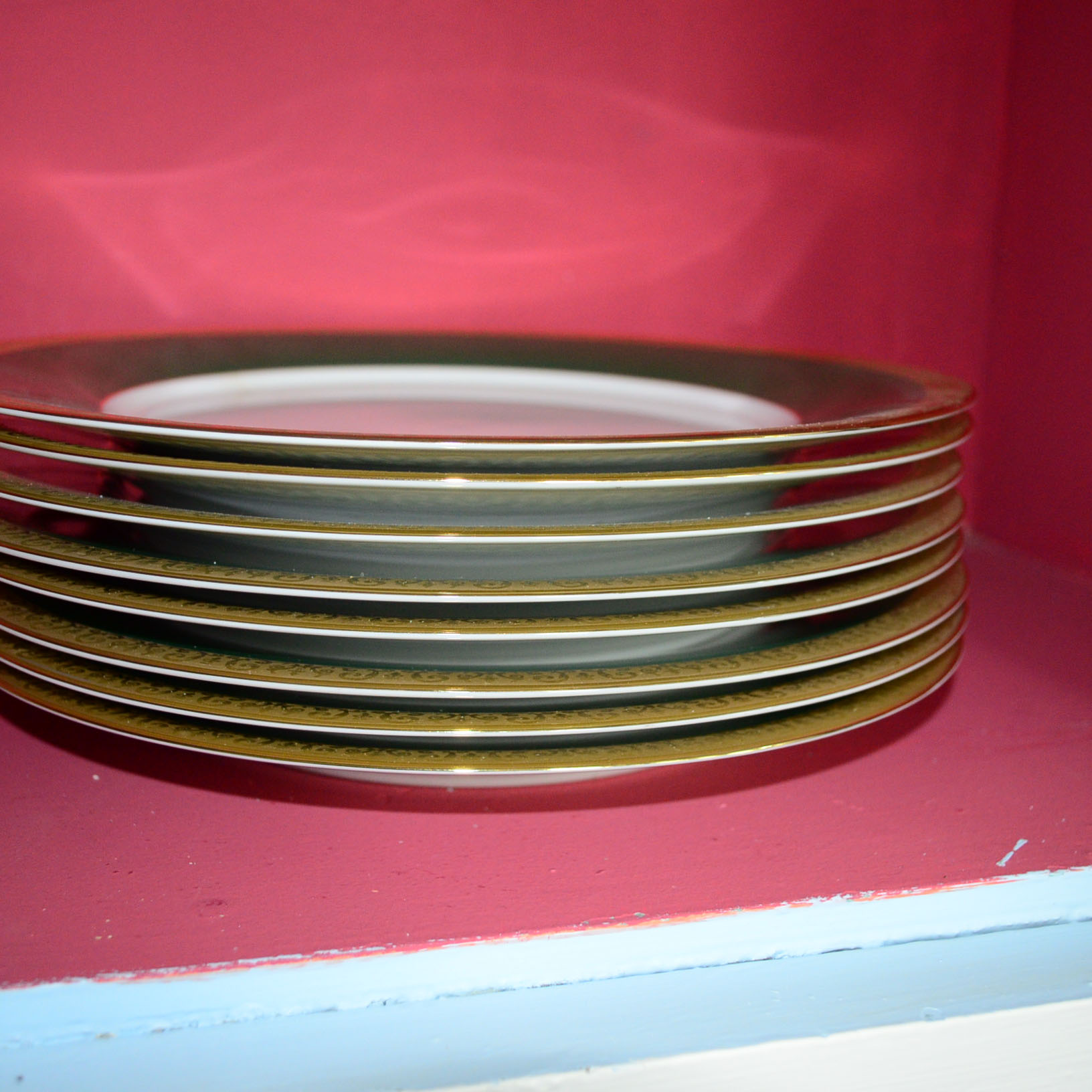 Gold Buffet Royal Gallery Plates
