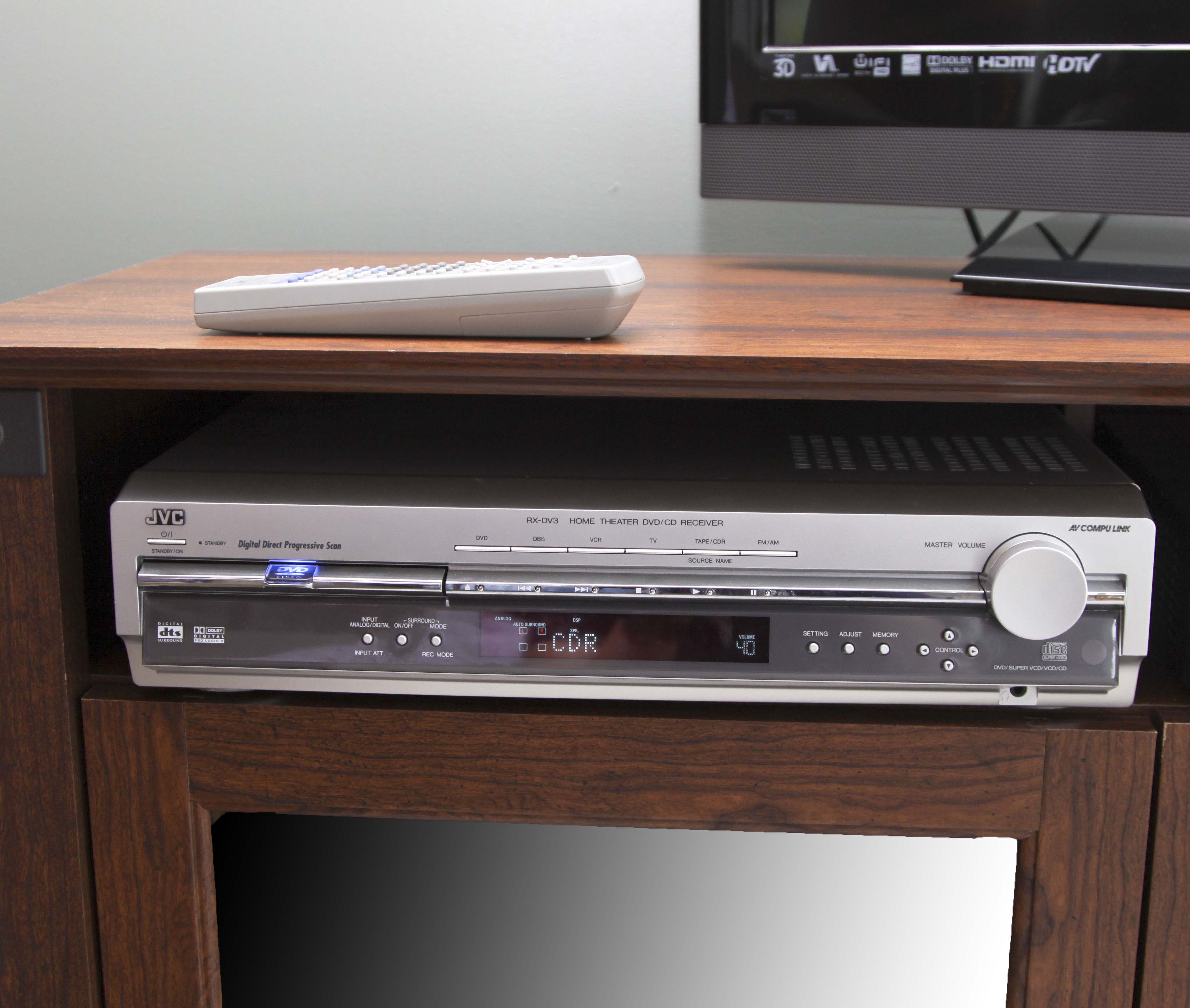 JVC RX DV3 Home Theater DVD/CD Receiver