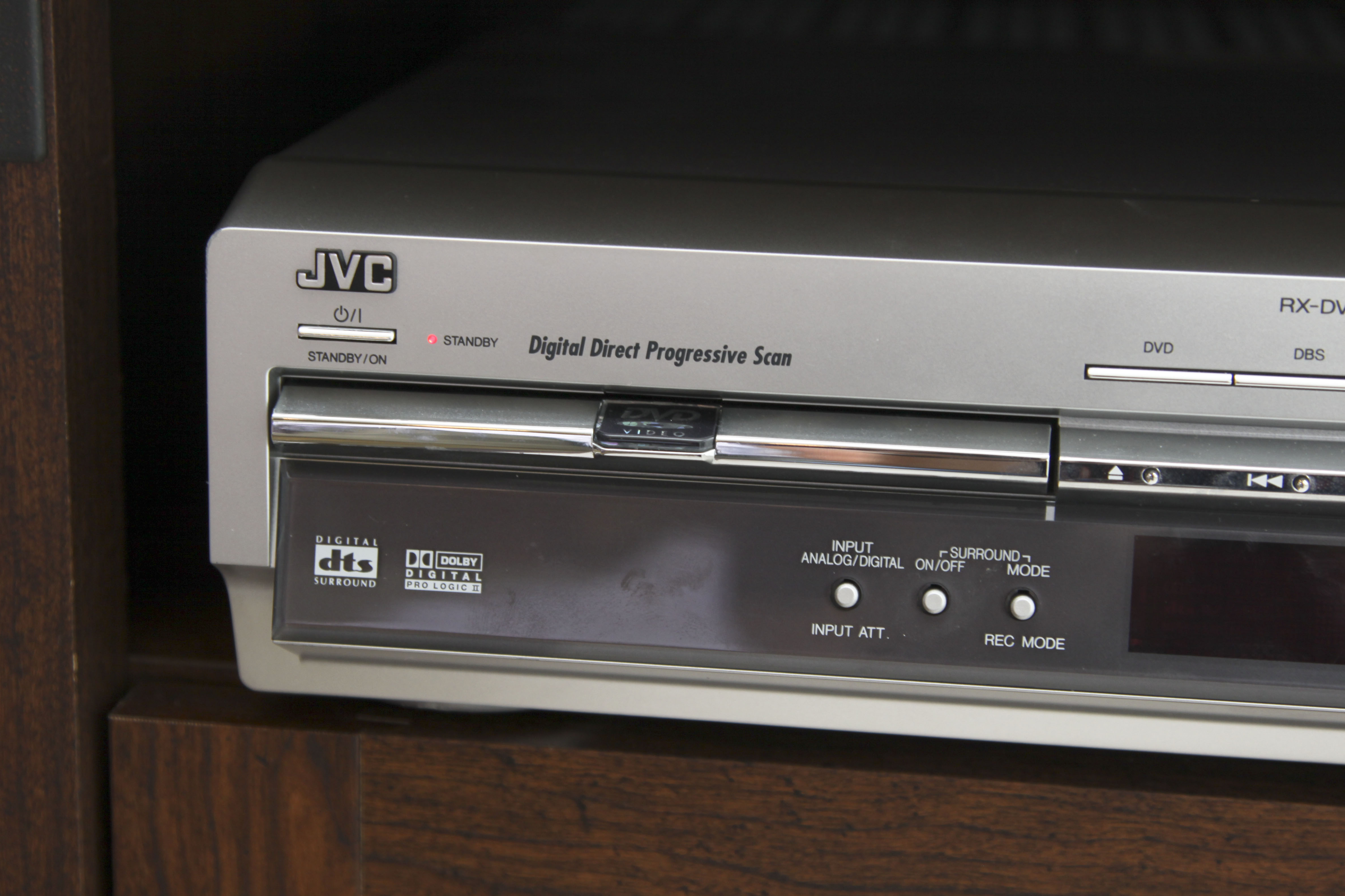 JVC RX DV3 Home Theater DVD/CD Receiver