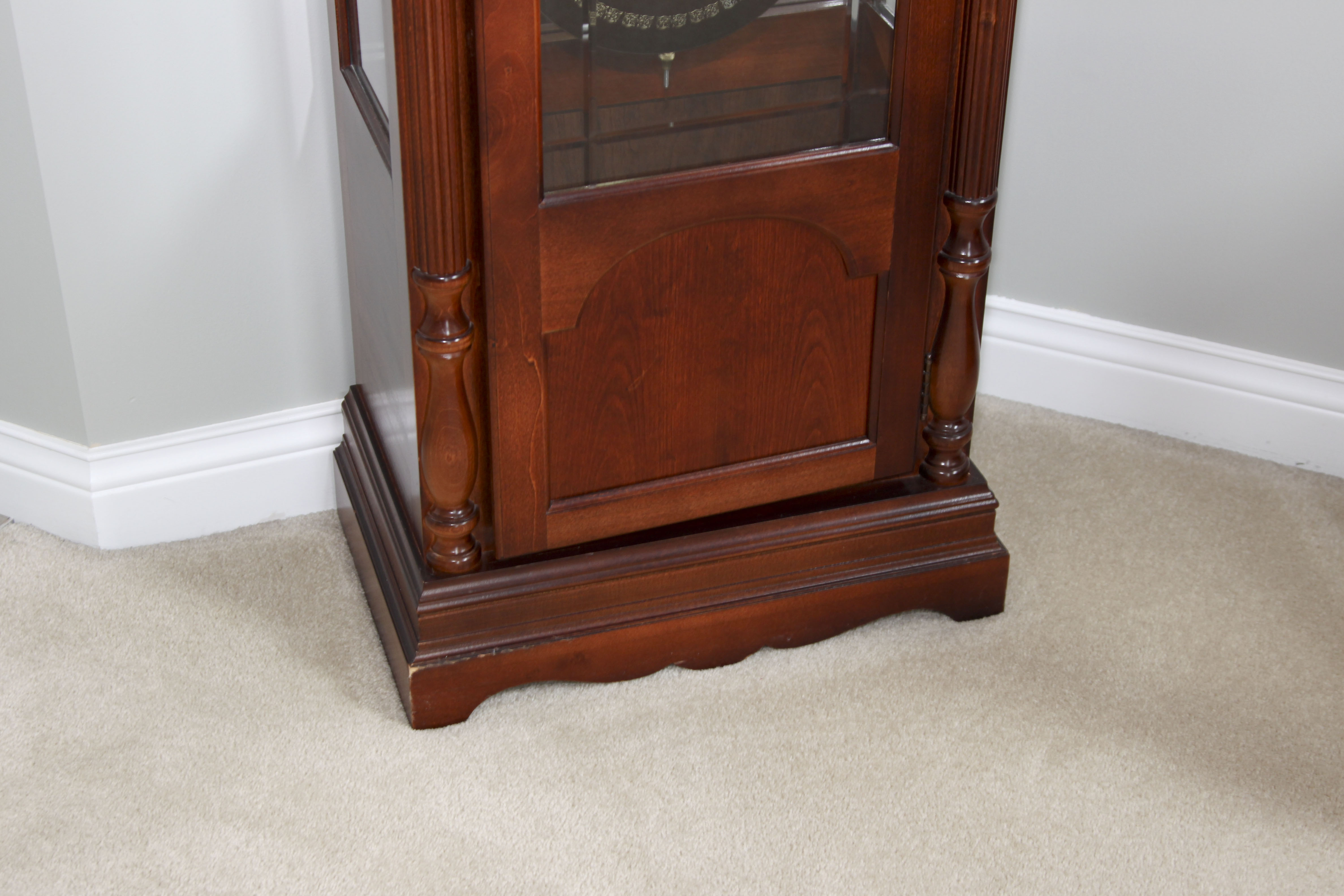 Ridgeway Cherry Grandfather Clock
