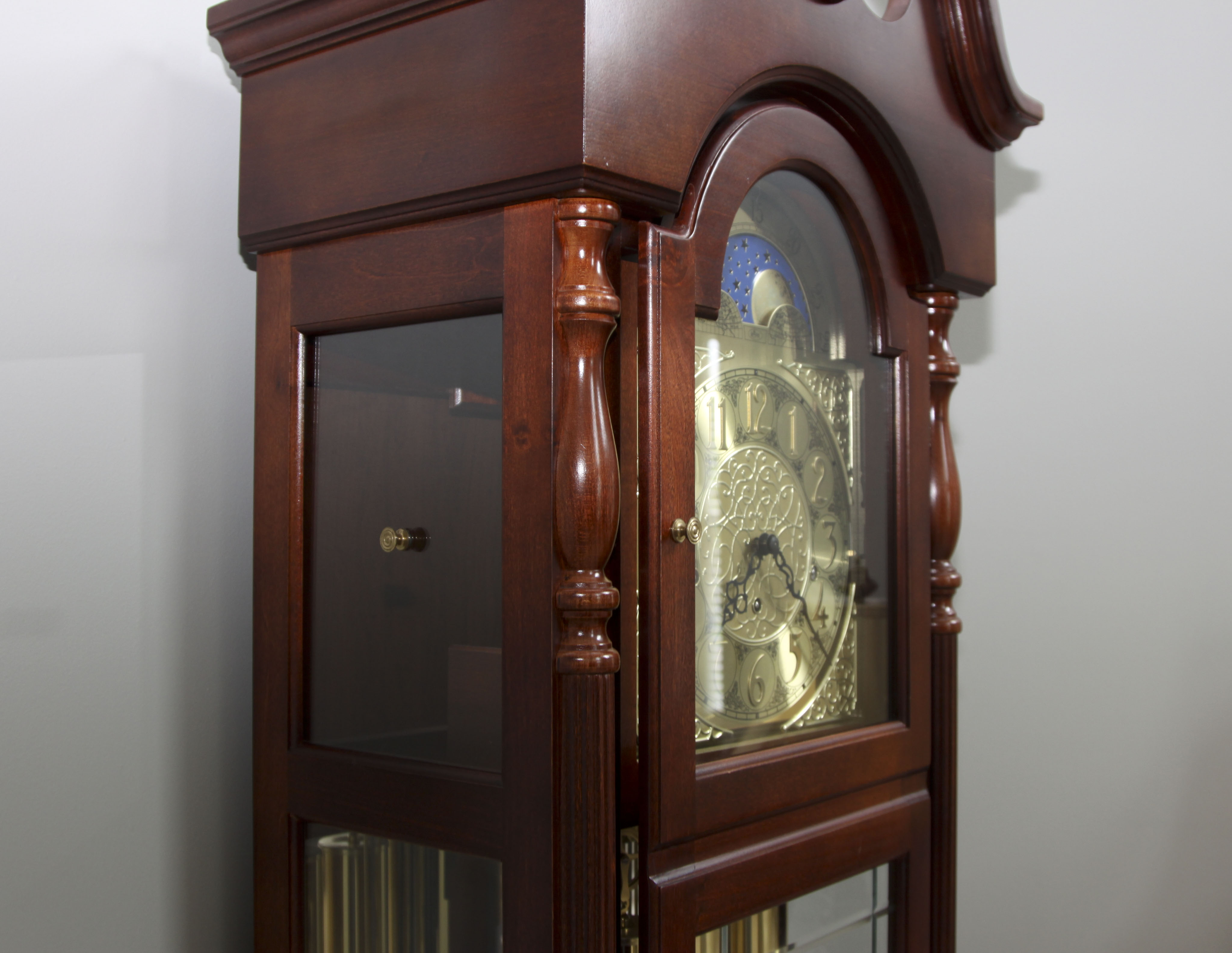 Ridgeway Cherry Grandfather Clock