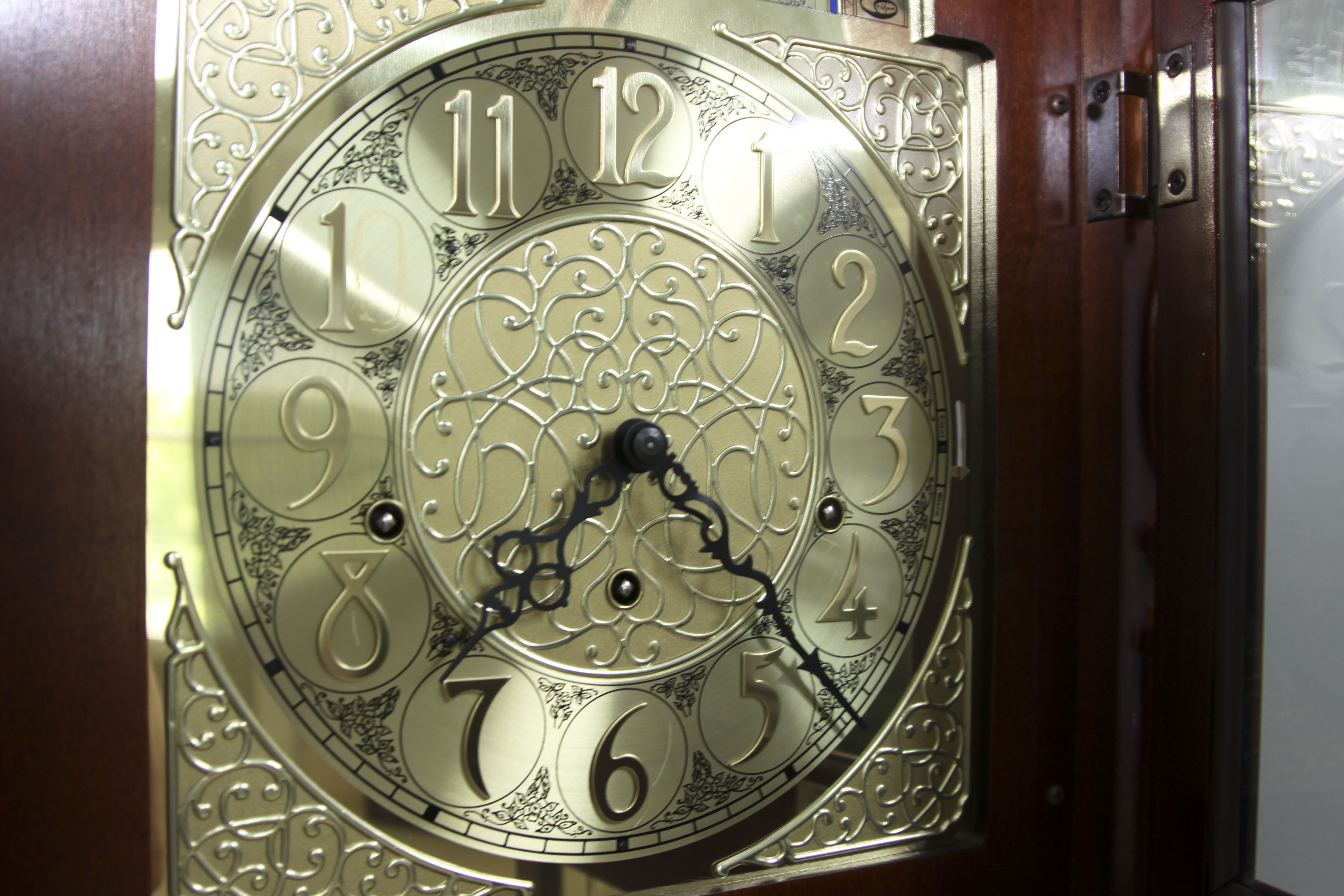 Ridgeway Cherry Grandfather Clock