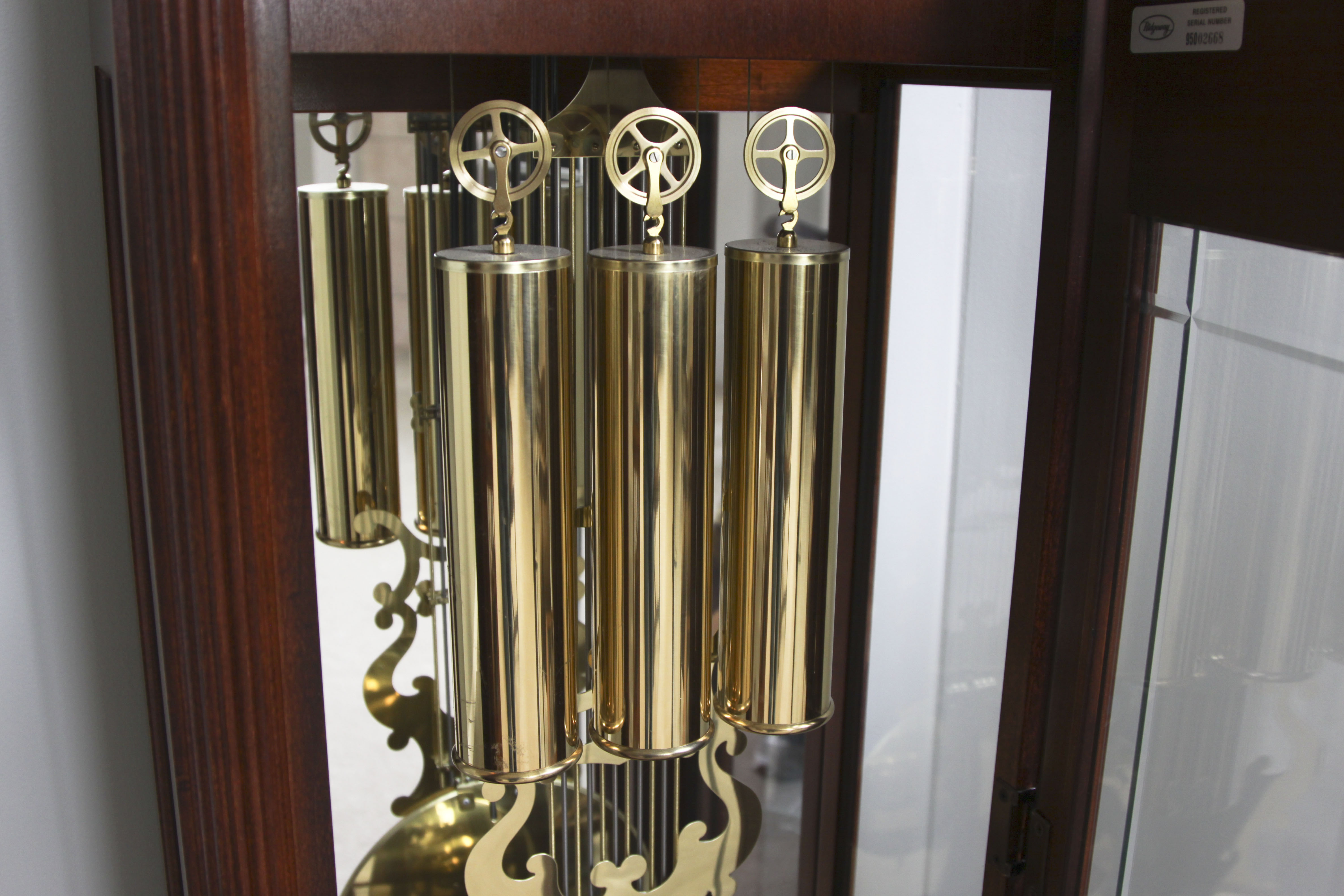 Ridgeway Cherry Grandfather Clock