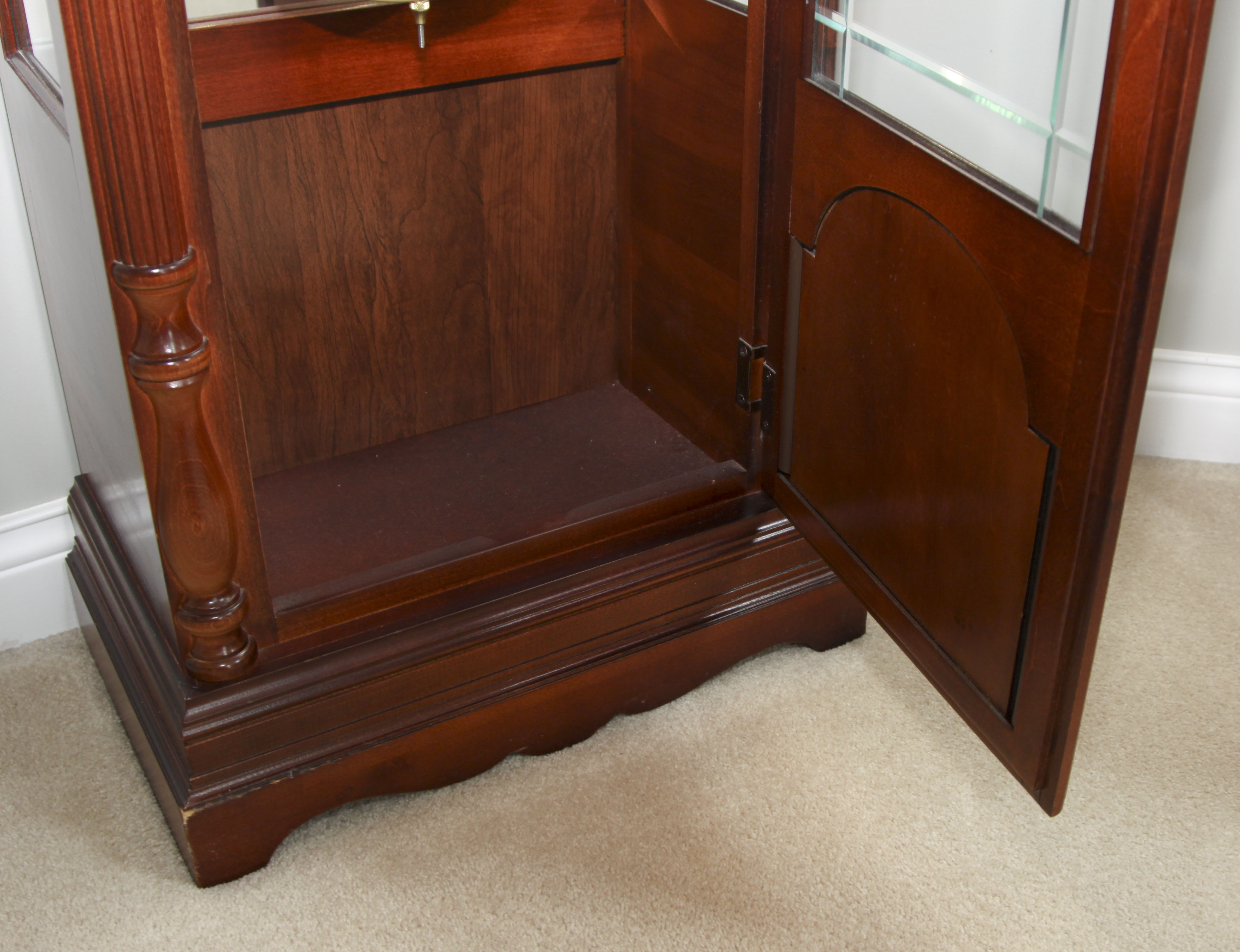 Ridgeway Cherry Grandfather Clock