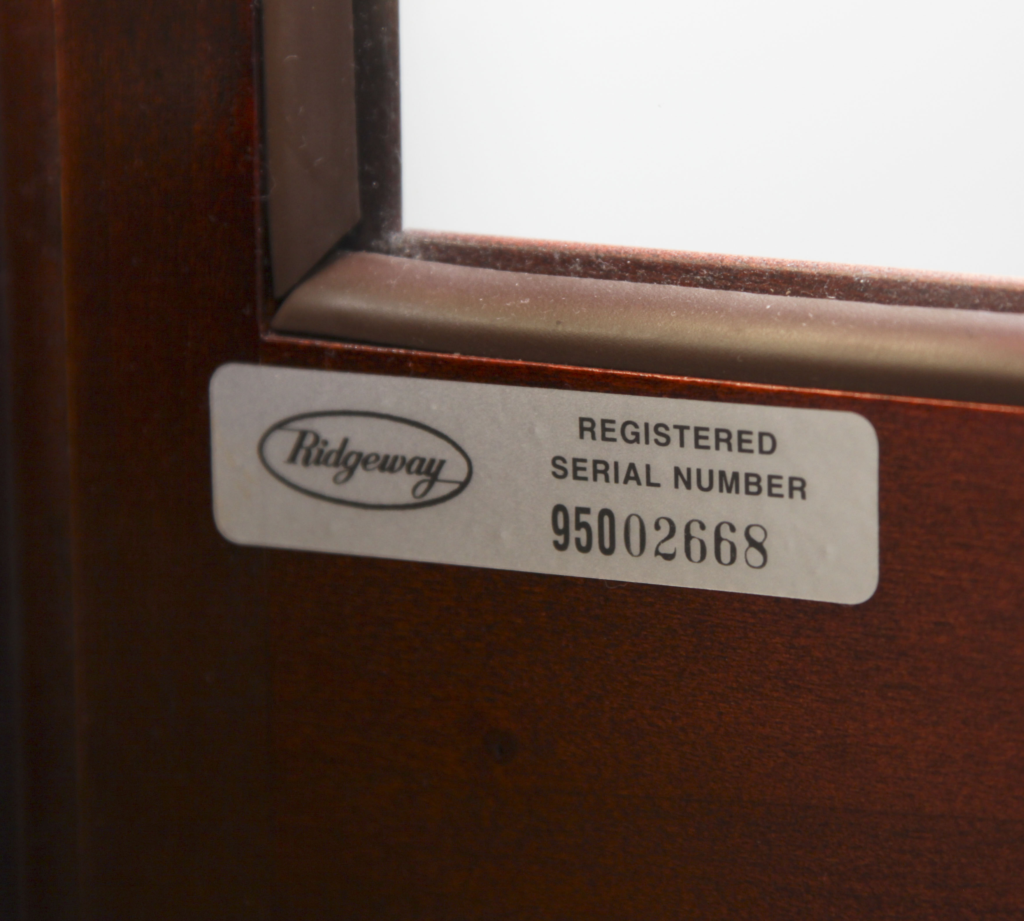 Ridgeway Cherry Grandfather Clock