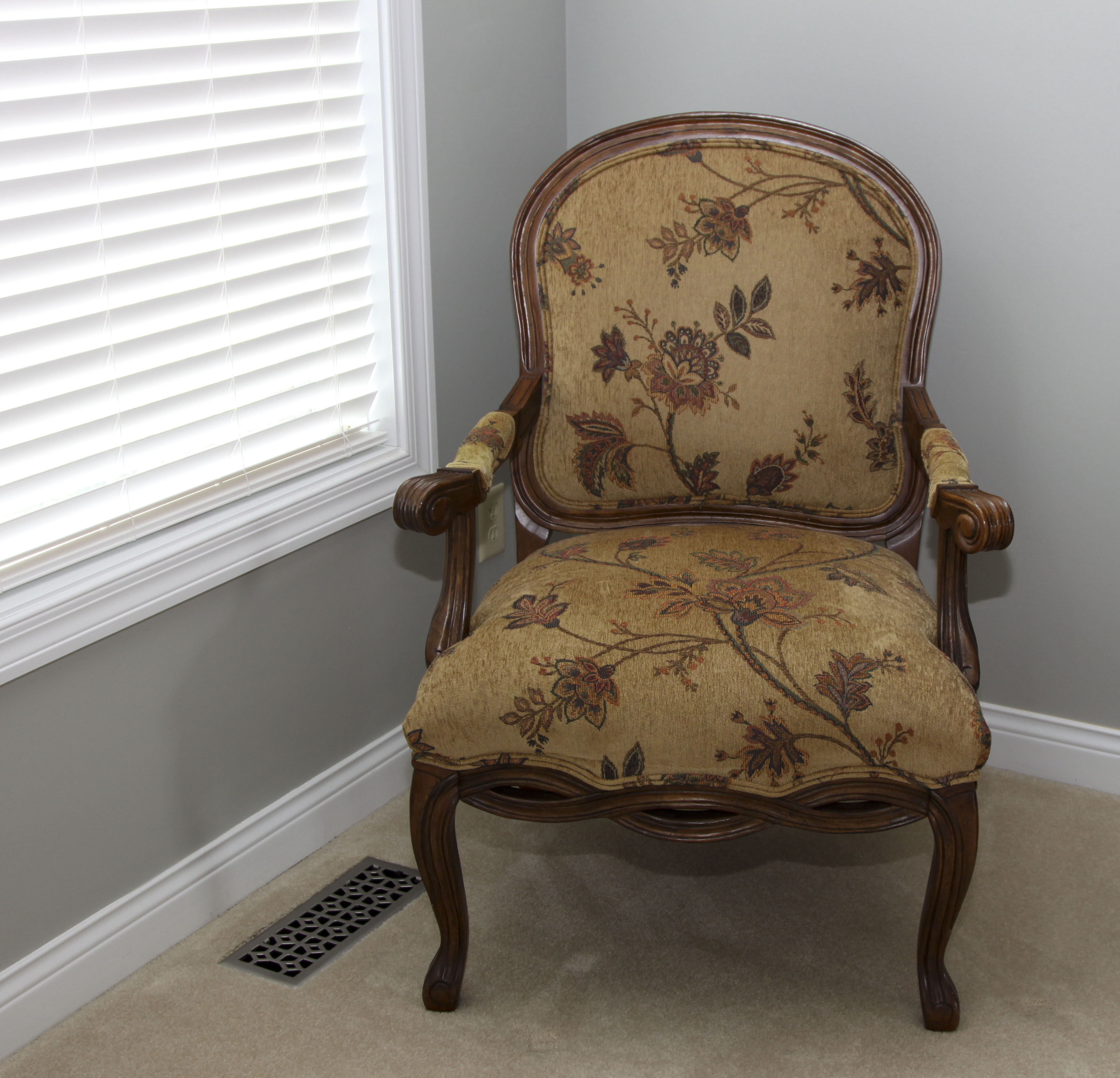 Rococo Style Fauteuil Chair