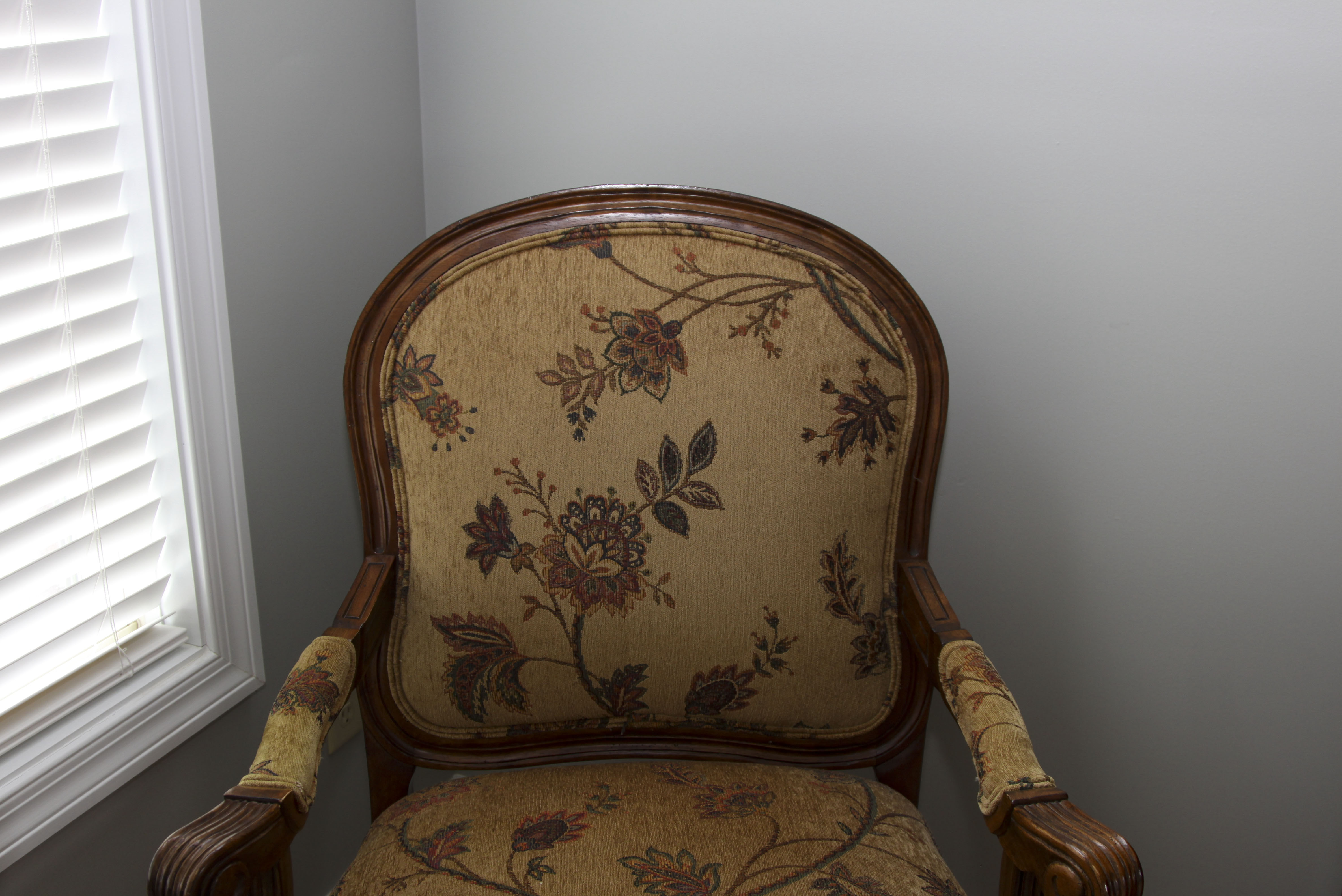 Rococo Style Fauteuil Chair