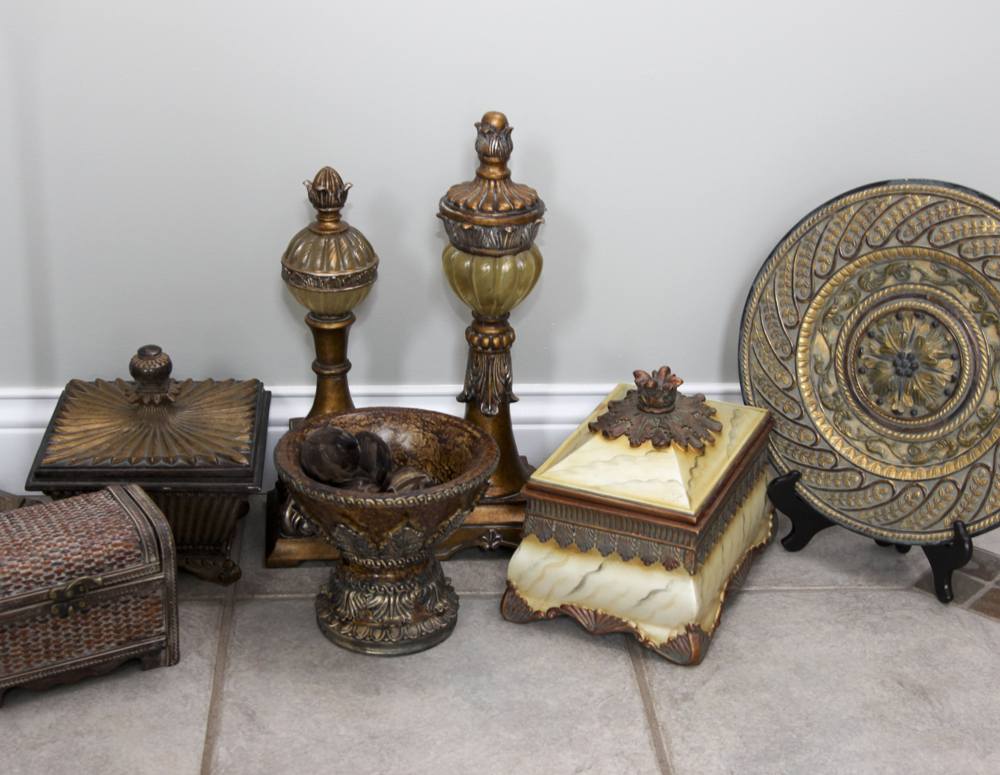 Neutral Home Decor Grouping