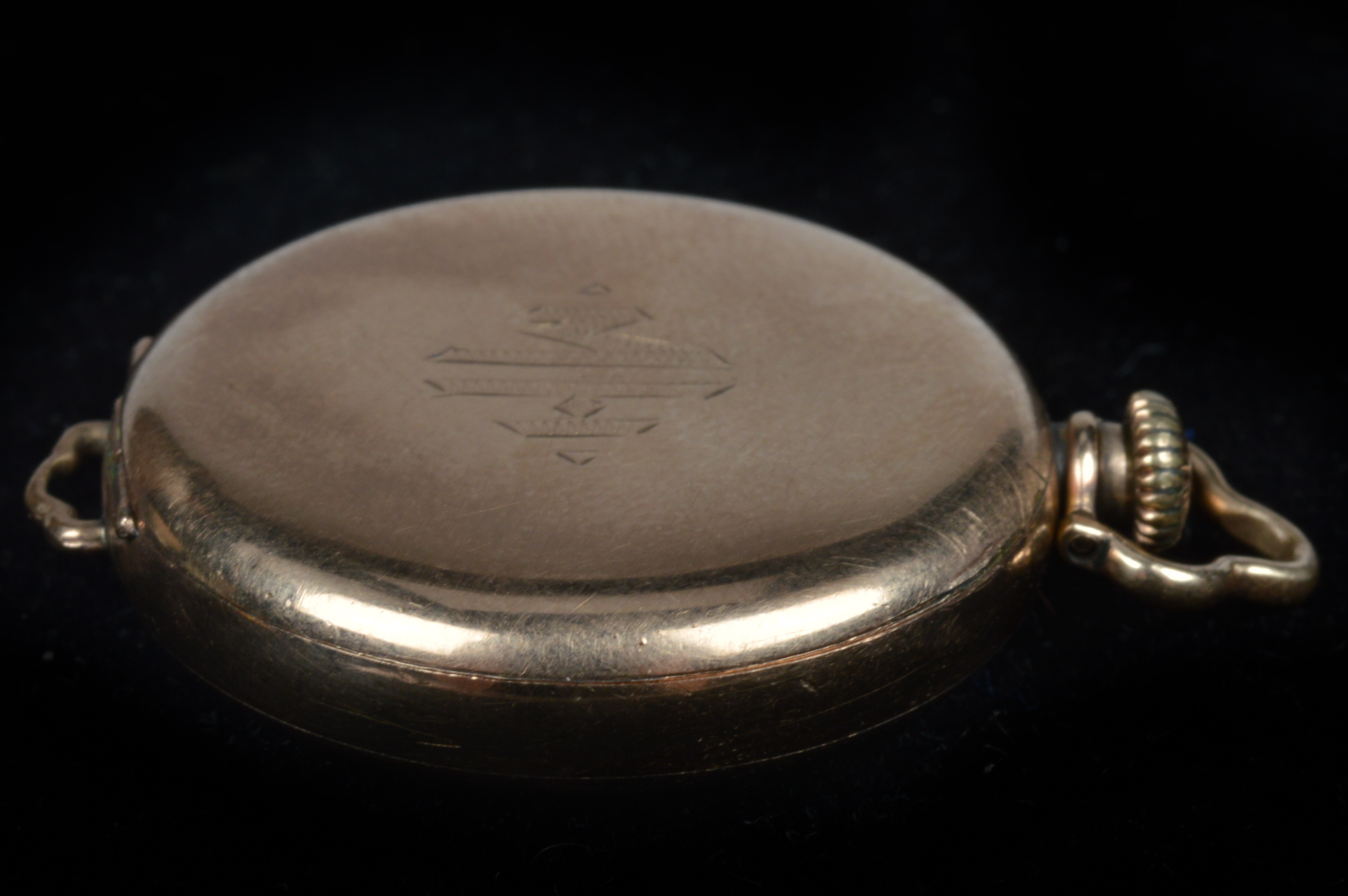 Gold Plate Seven Jewel Imperial Pocket Watch