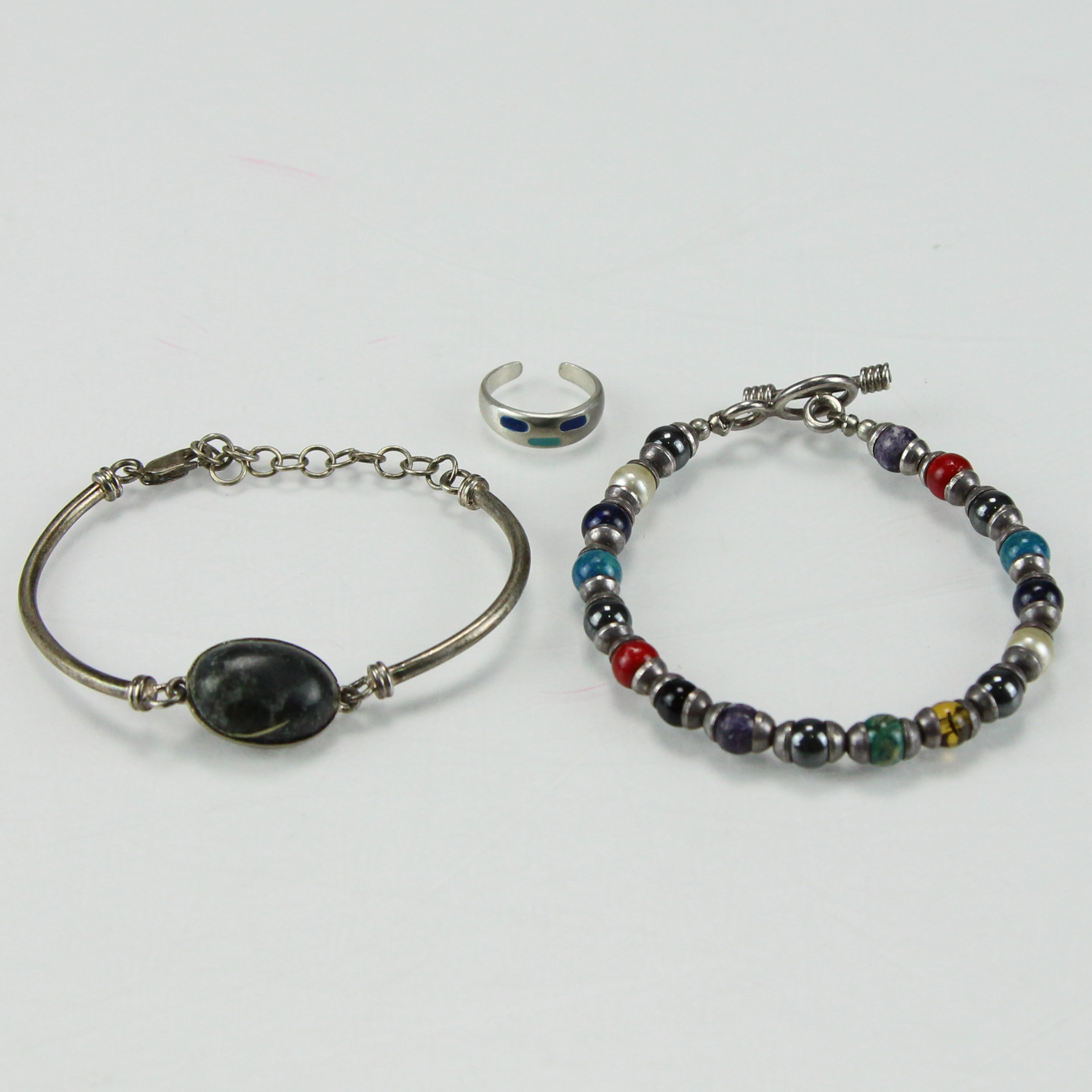 Colorful Bracelets and Ring